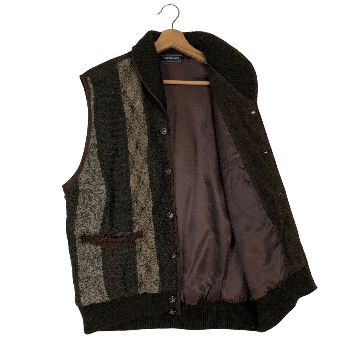 Japanese Brand 🔥90’s Issey Miyake Design Navajo Aztec Wool Vest Lindbergh Size US M / EU 48-50 / 2 - 9 Thumbnail