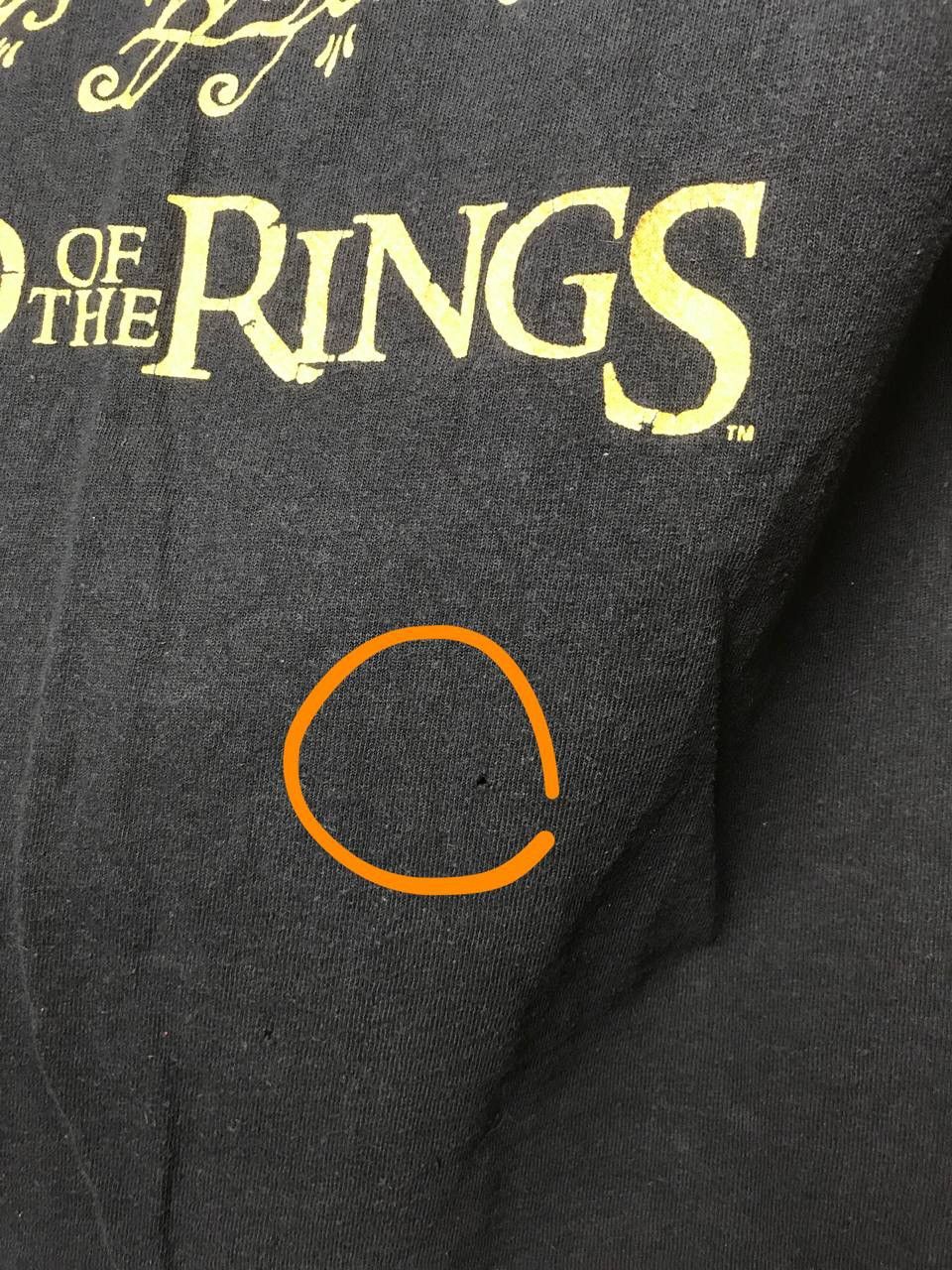 Vintage 🔥 The Lord of The Rings Vintage Faded Distressed Shirt Movie Size US M / EU 48-50 / 2 - 5 Thumbnail