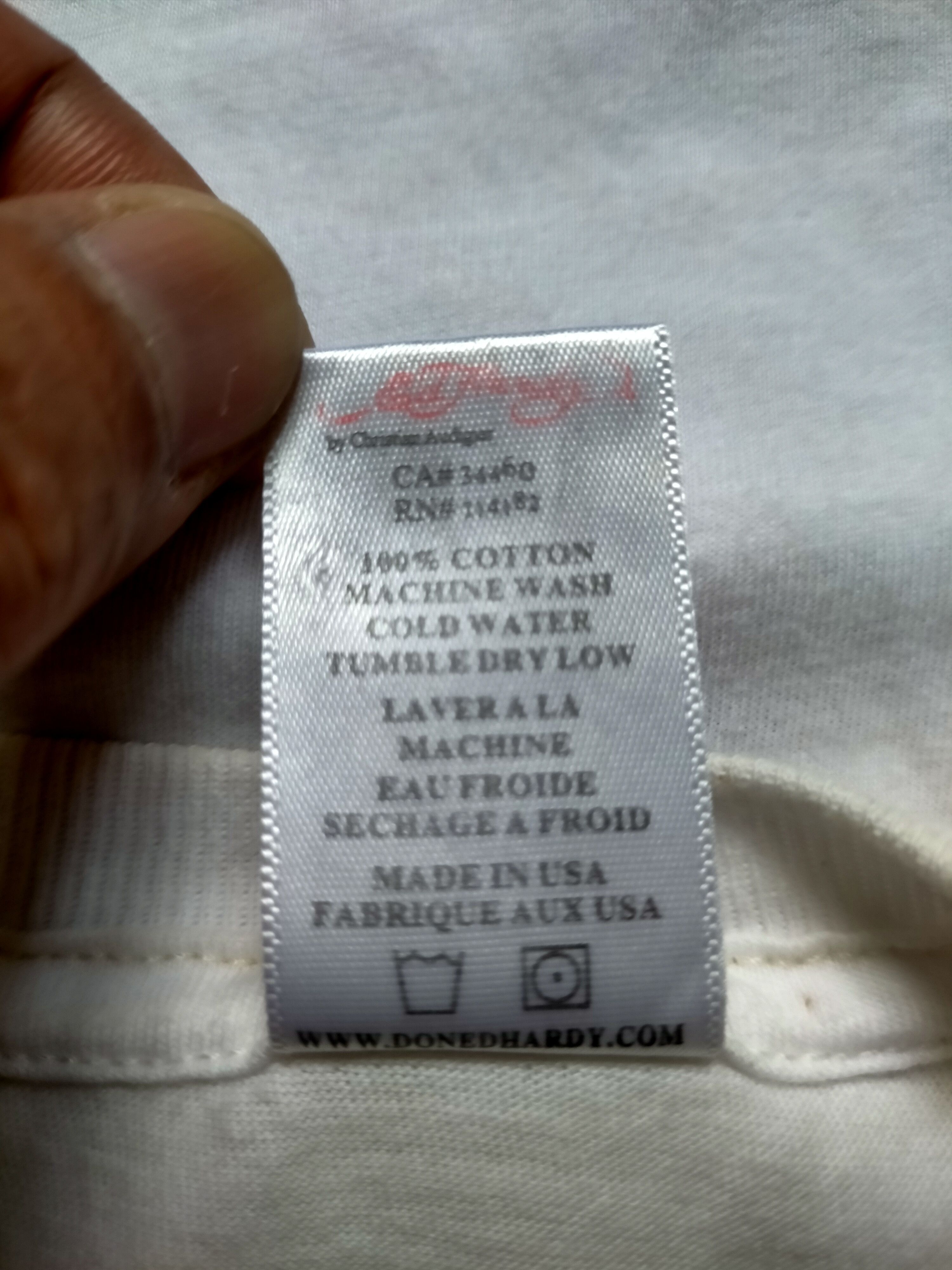 Ed Hardy Ed Hardy By Christian Audigier White T-shirt Size US XL / EU 56 / 4 - 19 Thumbnail