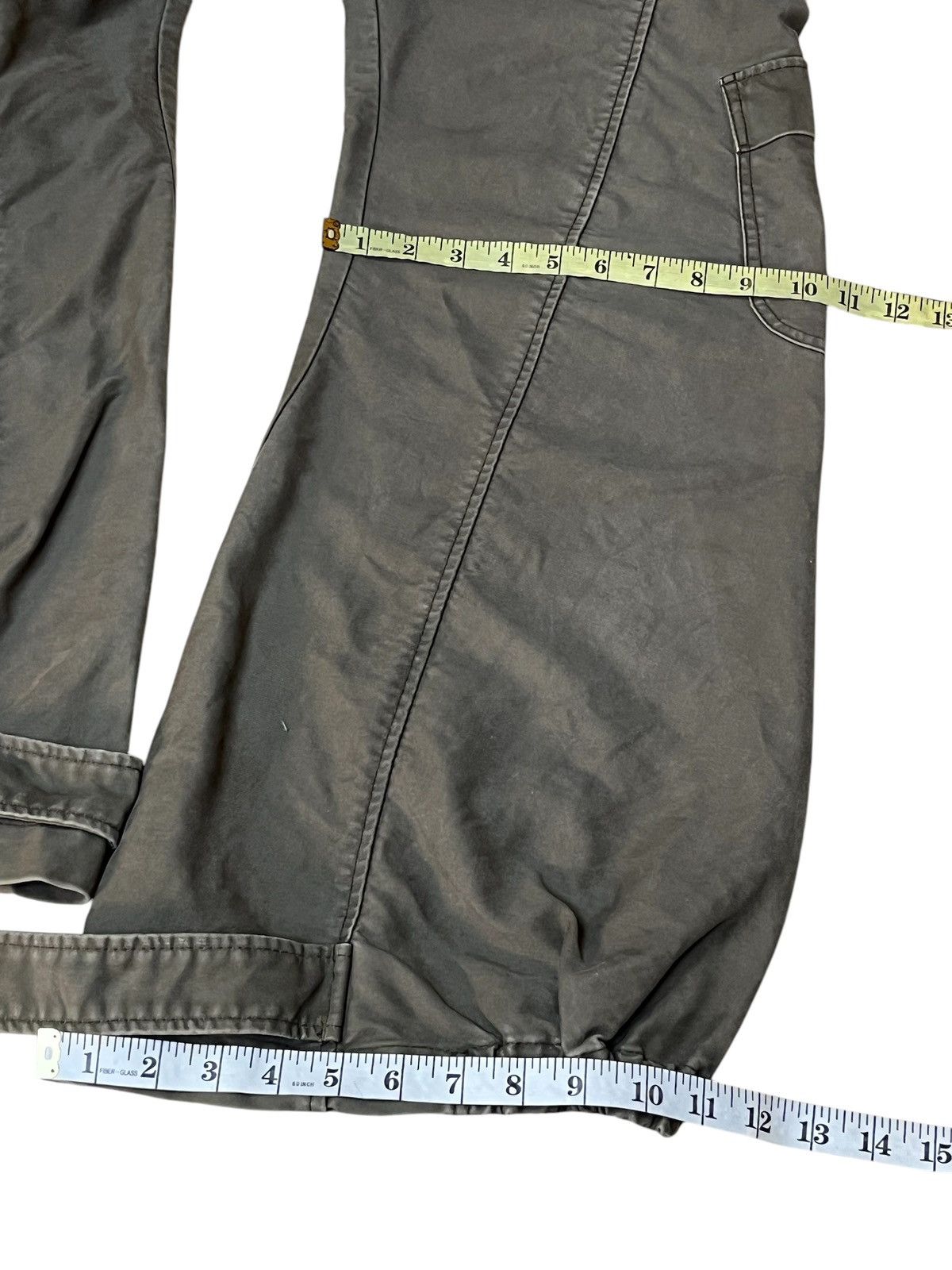Japanese Brand Japanese apparel brand MIN-RNA INC flared Y2K cargo pant Size US 30 / EU 46 - 12 Thumbnail