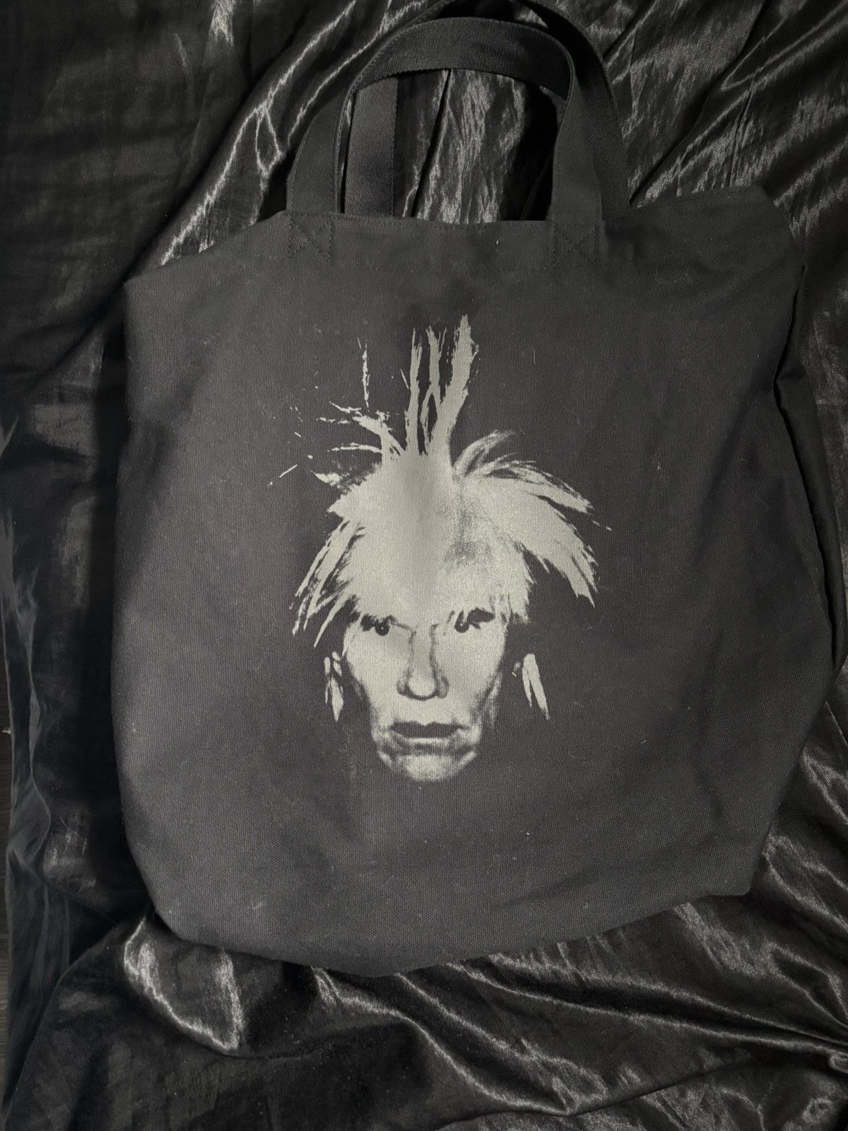 Andy Warhol × Kaws × Uniqlo KAWS + Warhol 2-Way Tote Bag Size ONE SIZE - 1 Thumbnail