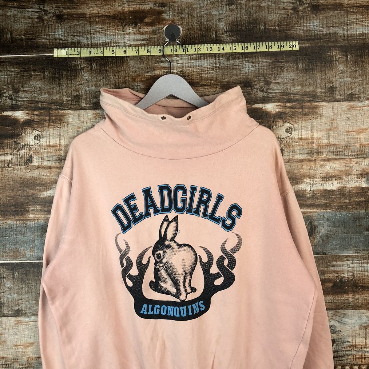 Japanese Brand Algonquins deadgirls punk Pink Sweatshirt #A2054 Size US L / EU 52-54 / 3 - 2 Thumbnail