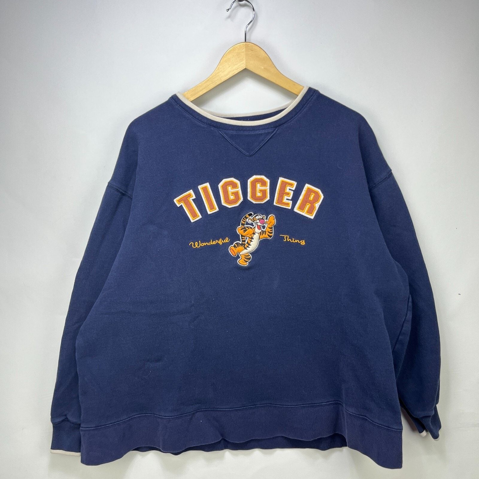 Disney × Vintage Vintage 90s Tigger Winnie The Pooh Disney Sweatshirt 2XL Size US XXL / EU 58 / 5 - 1 Thumbnail