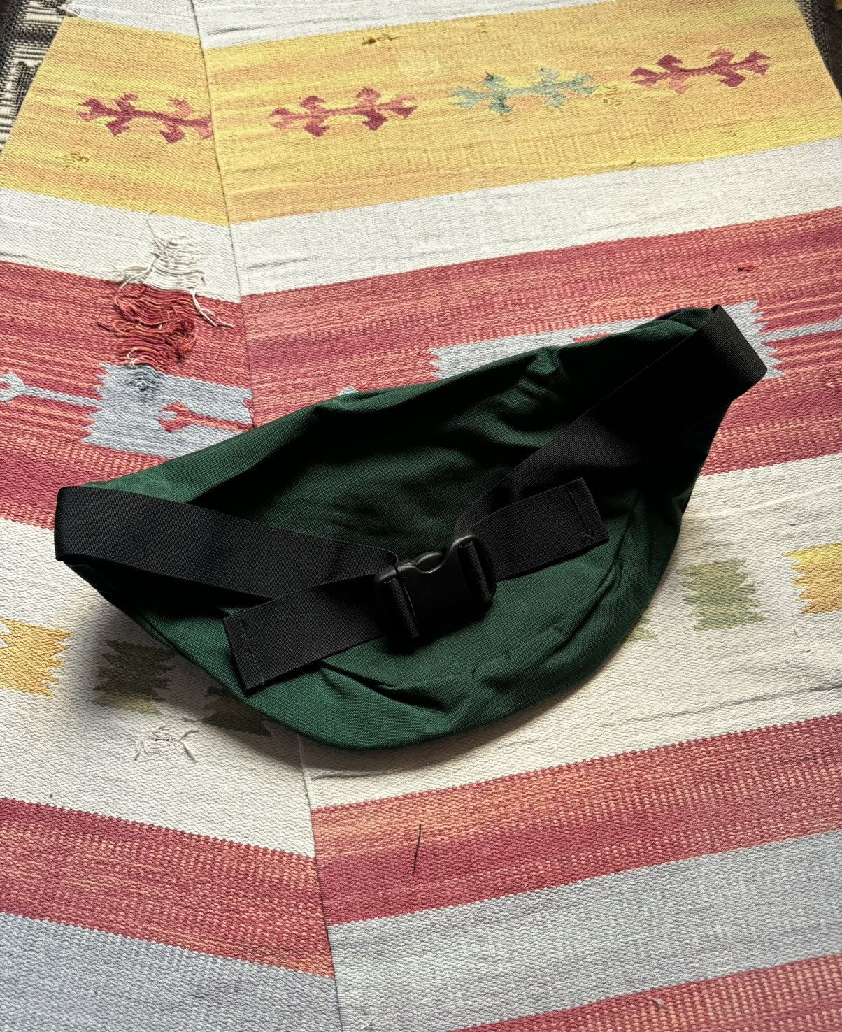 Vintage Vintage 90’s MEI Kawa Made In USA Green Outdoor Waist Bag Size ONE SIZE - 5 Thumbnail