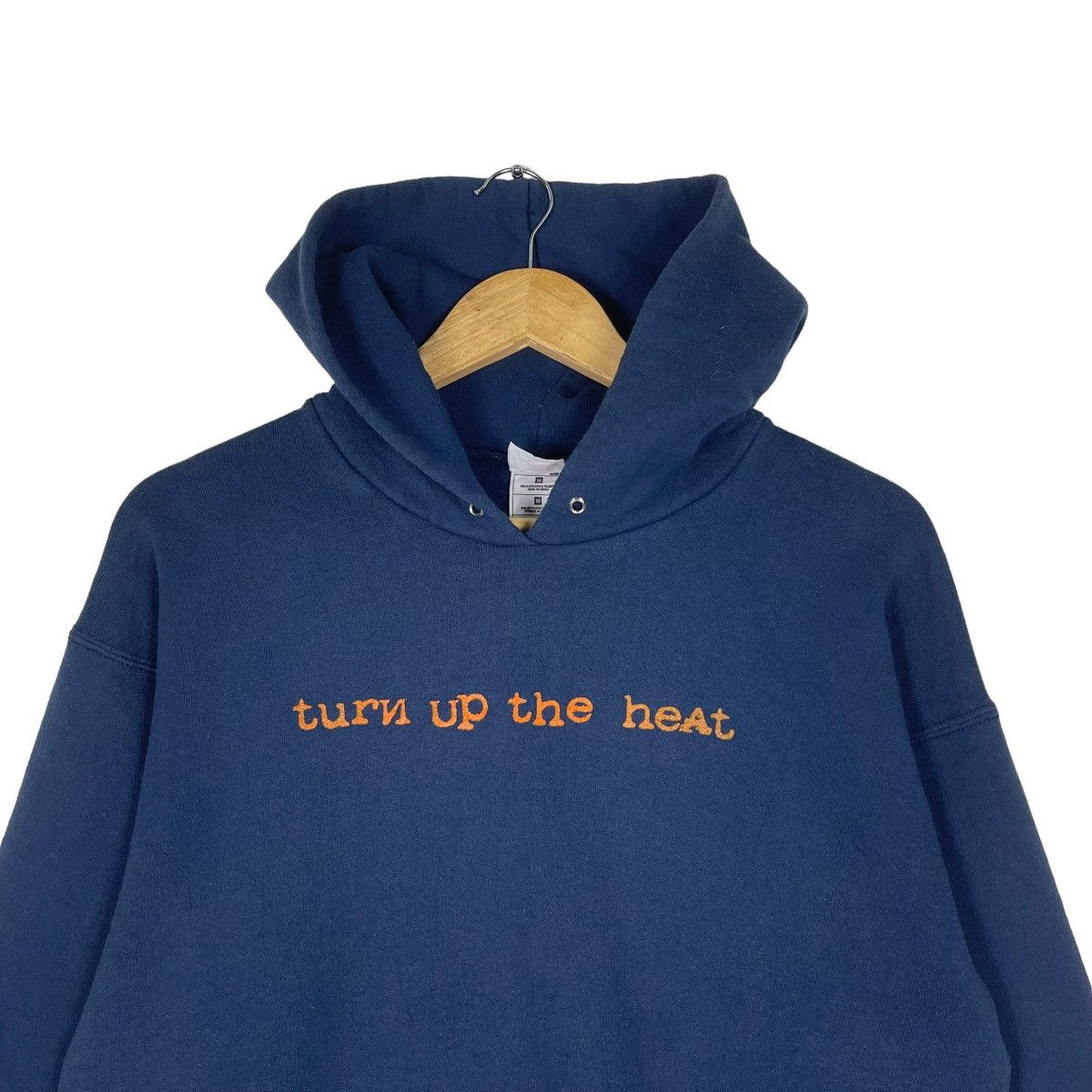 Vintage Vintage 90s Turn Up The Hearts Pullover Hoodies Size US M / EU 48-50 / 2 - 4 Thumbnail