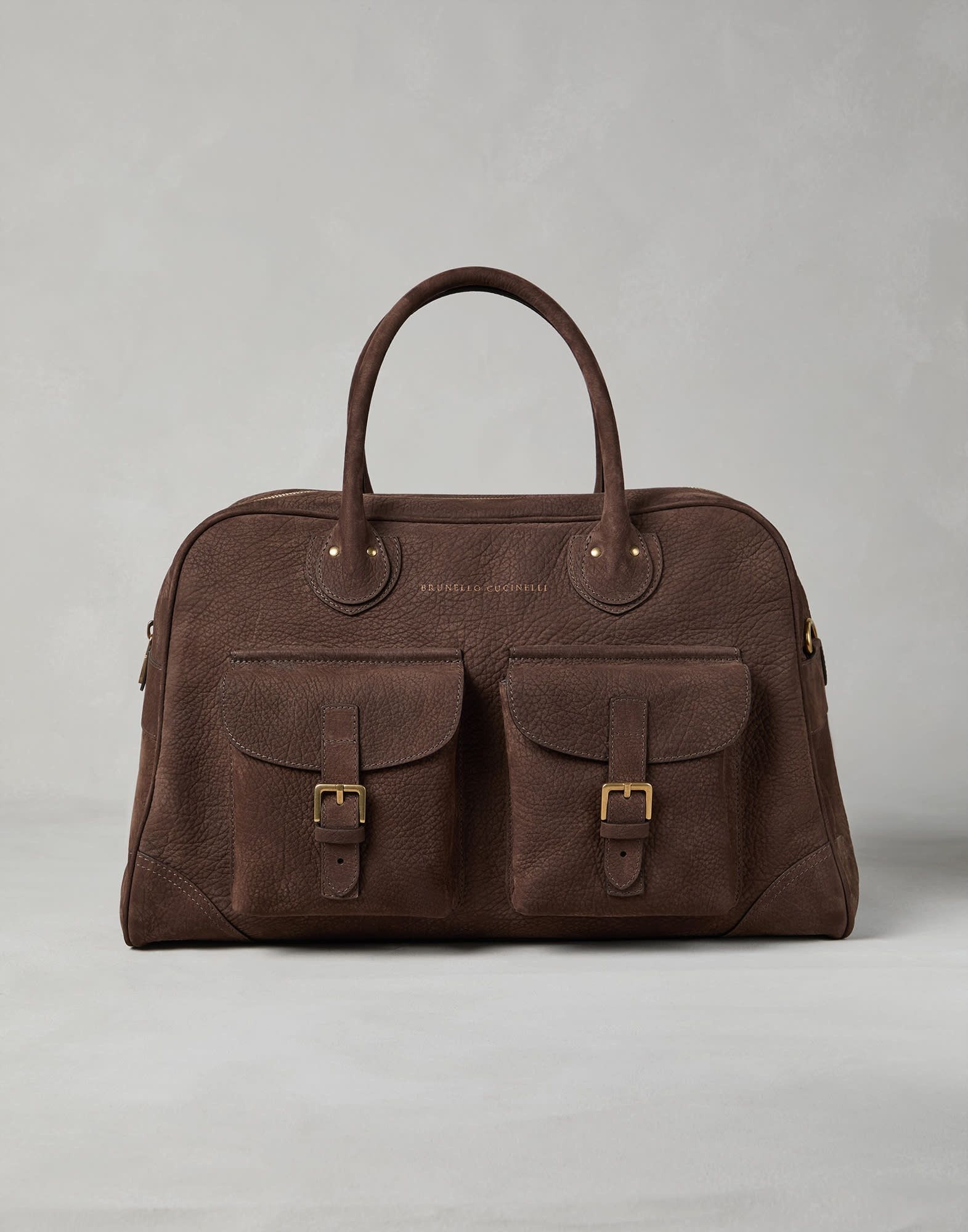 Brunello Cucinelli o1w1db11025 Size: OS/ Leather Handbag in Brown Size ONE SIZE - 1 Thumbnail