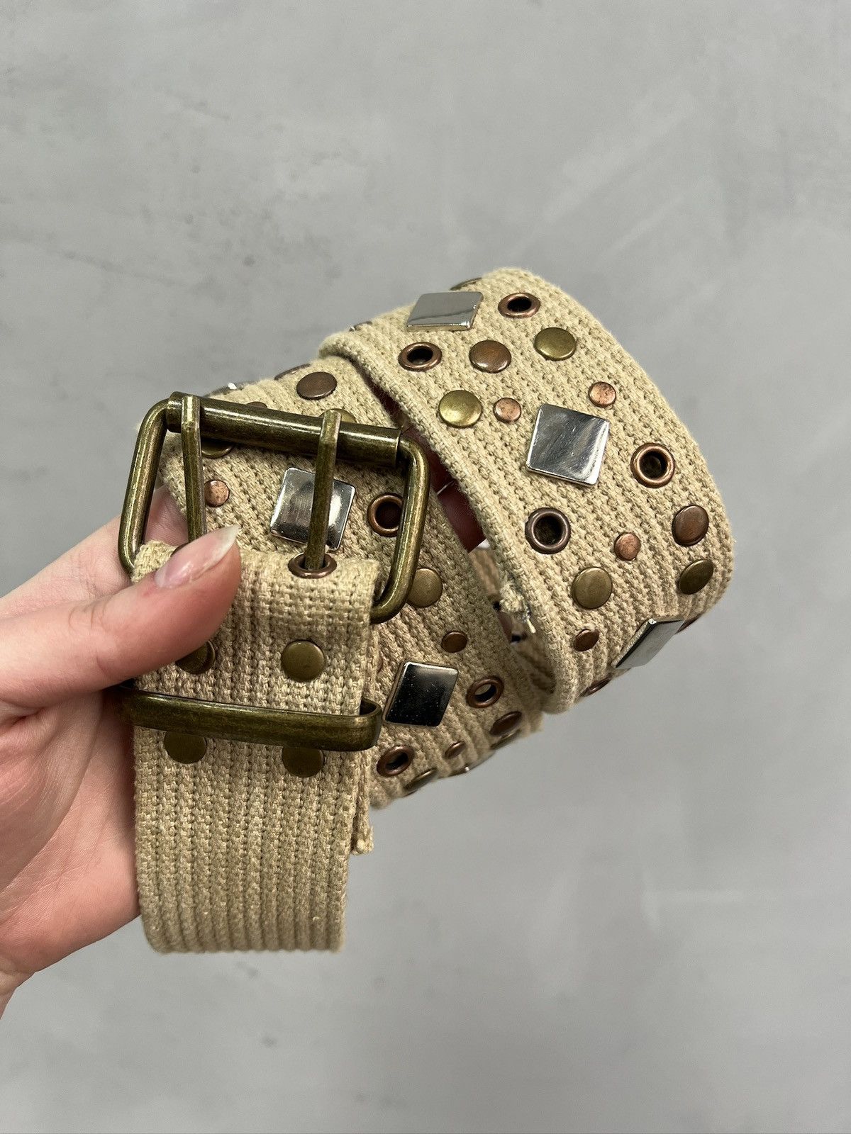 Hysteric Glamour Studded canvas y2k japanese belt hysteric glamour Size ONE SIZE - 5 Thumbnail