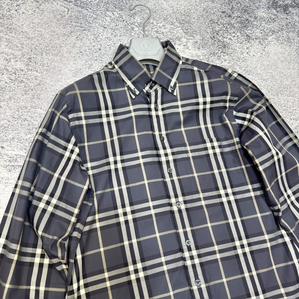 Burberry Burberry Mens Cotton Shirt M size Size US M / EU 48-50 / 2 - 6 Thumbnail