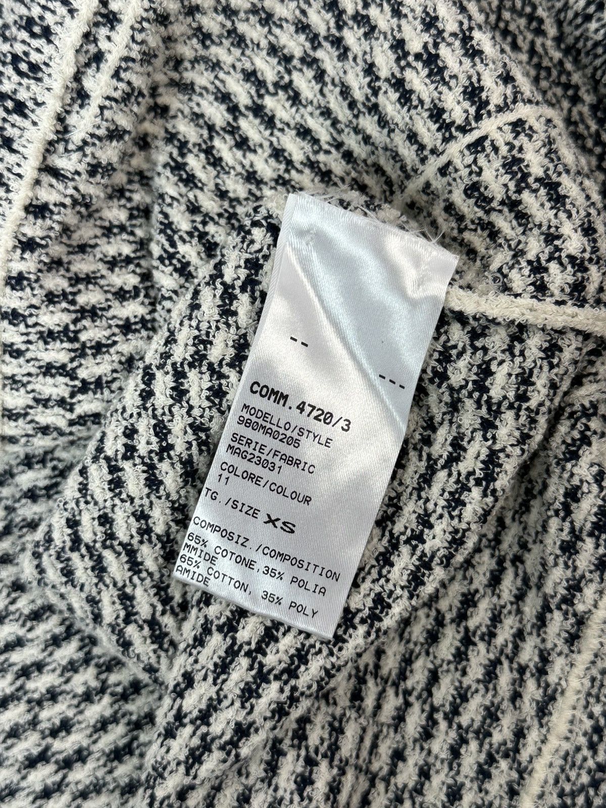 Eleventy Eleventy Knit Made in Italy Cotton Blend Women’s Blazer Size S / US 4 / IT 40 - 12 Thumbnail