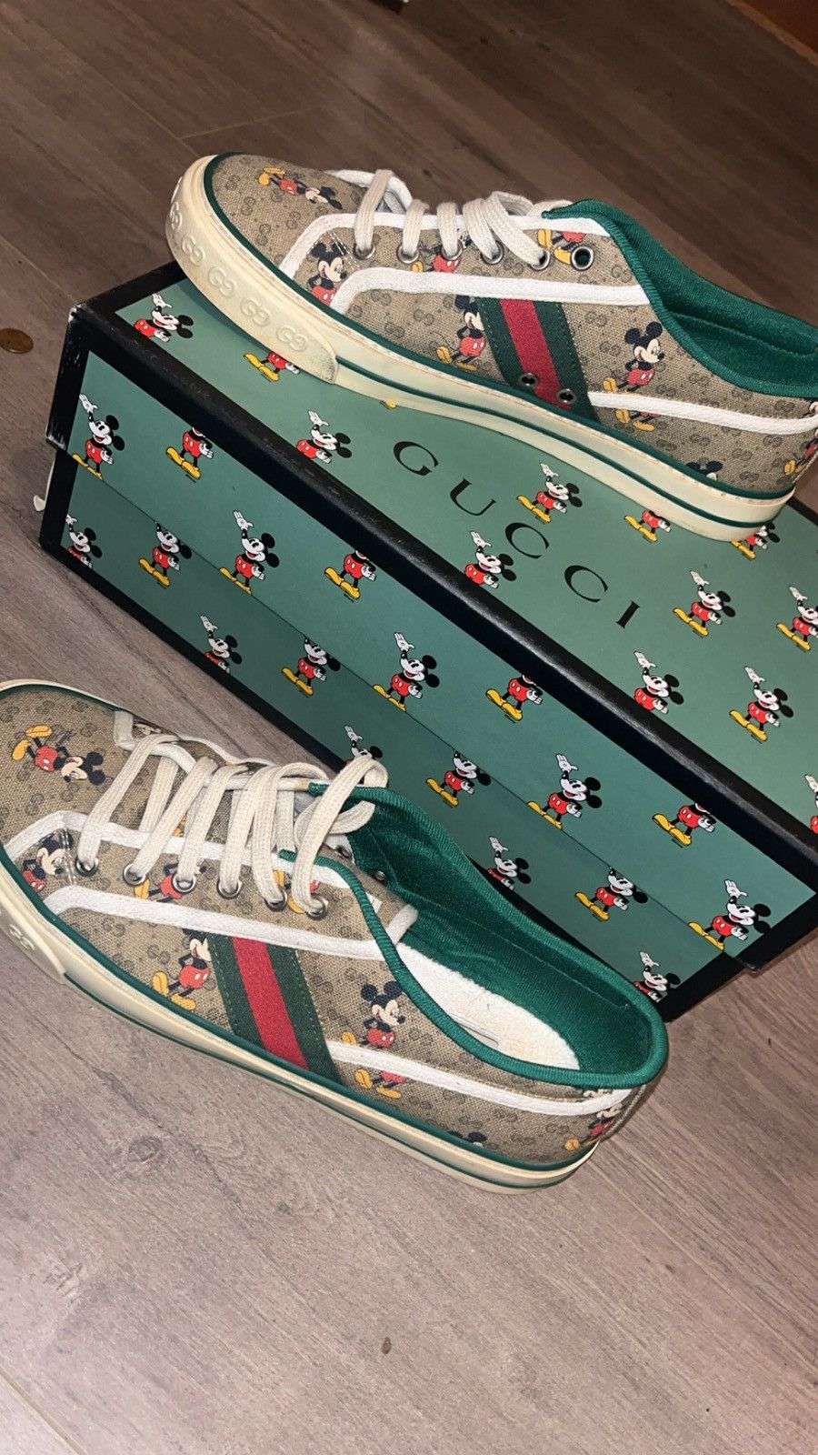 Gucci Gucci x Disney Mickey Mouse Tennis Size US 9 / EU 42 - 2 Thumbnail