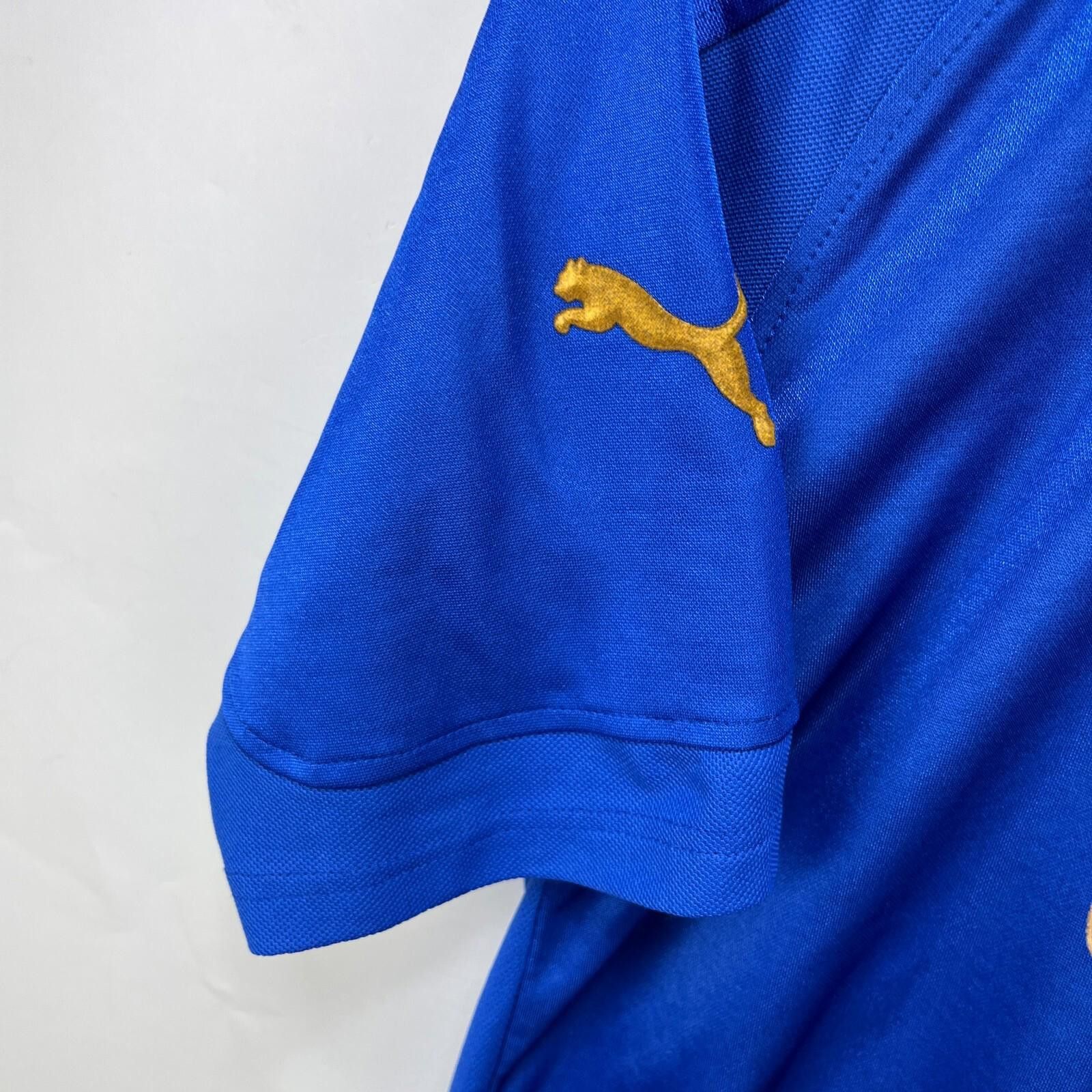 Puma Vintage Y2K Puma Italy Jersey Number 24 Small Football Size ONE SIZE - 5 Thumbnail
