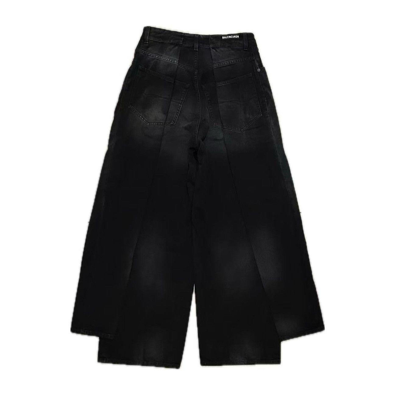 Balenciaga Balenciaga Black ‘Double Side’ Jeans Size US 30 / EU 46 - 2 Thumbnail