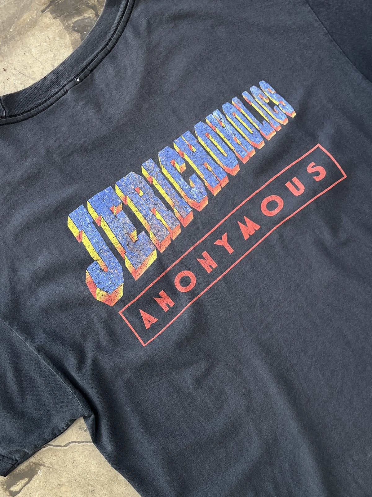 WCW/nWo Vintage 90s WCW Monday Chris Jericho Wrestling Tee Large Size US L / EU 52-54 / 3 - 4 Thumbnail