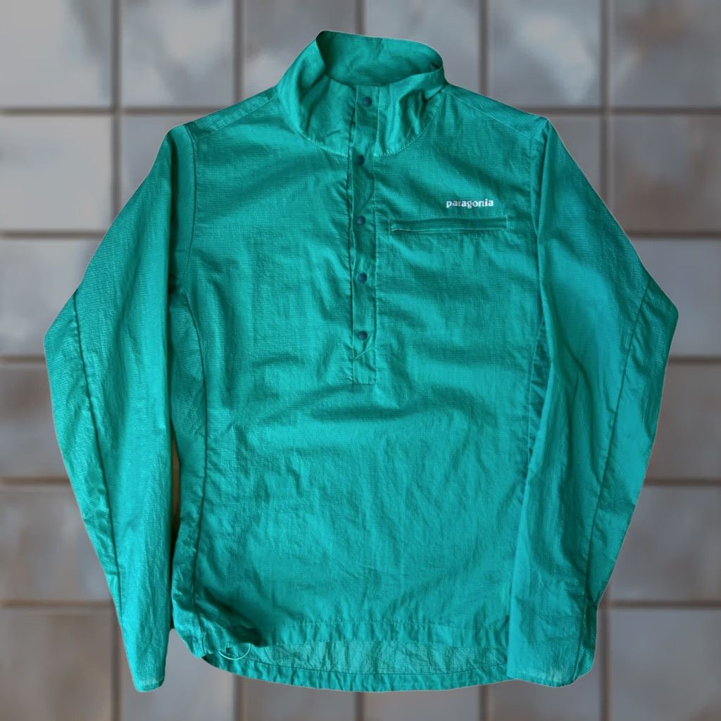 Patagonia Patagonia Houdini Pullover Women's XS Green Lightweight Outdoor Jacket Summer Hiking Size XS / US 0-2 / IT 36-38 - 1 Thumbnail