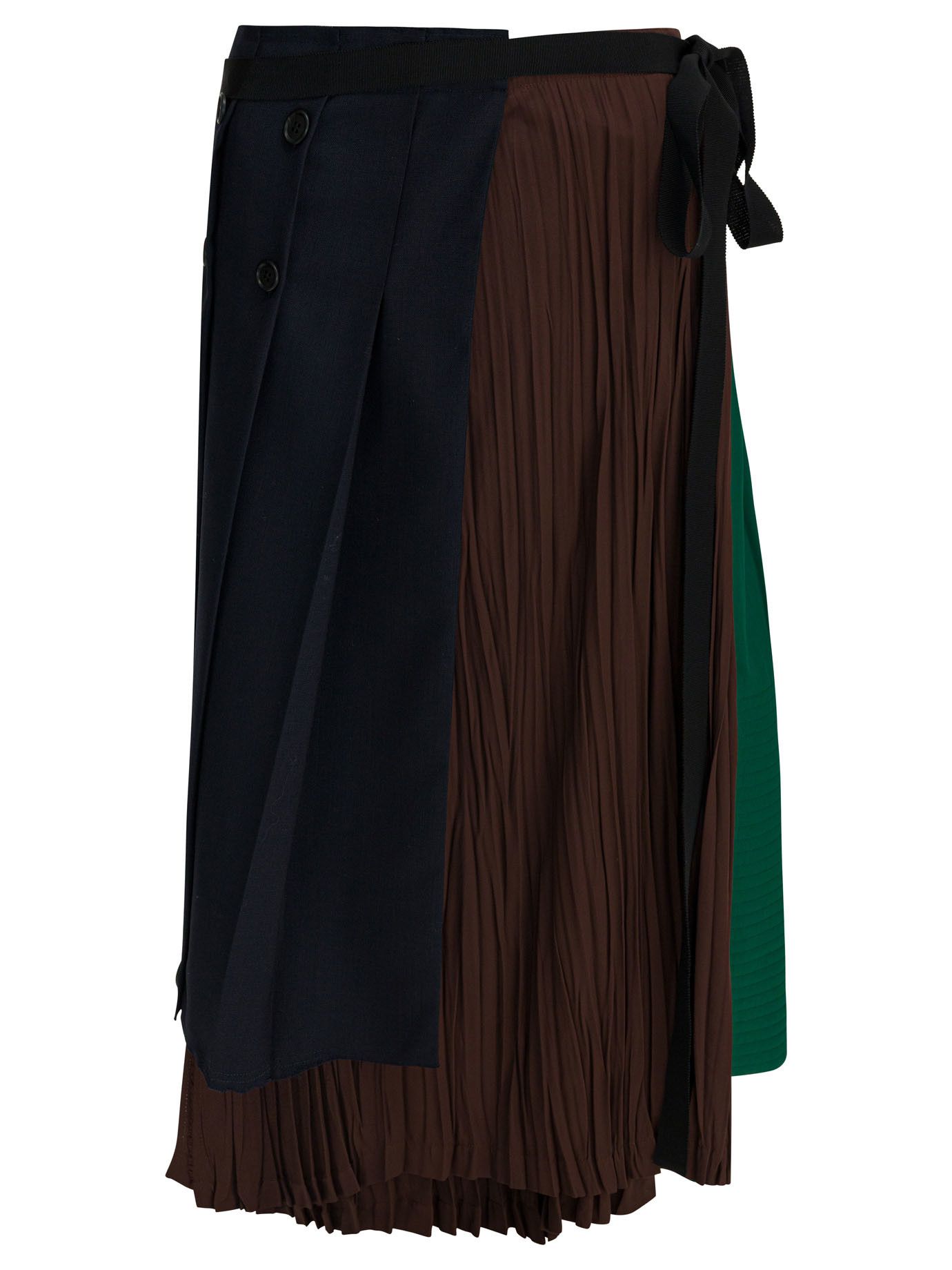 Prada Prada Patchwork Midi Skirt tag size 38 Women - USA Duties Paid Size 26" / US 2 / IT 38 - 1 Thumbnail