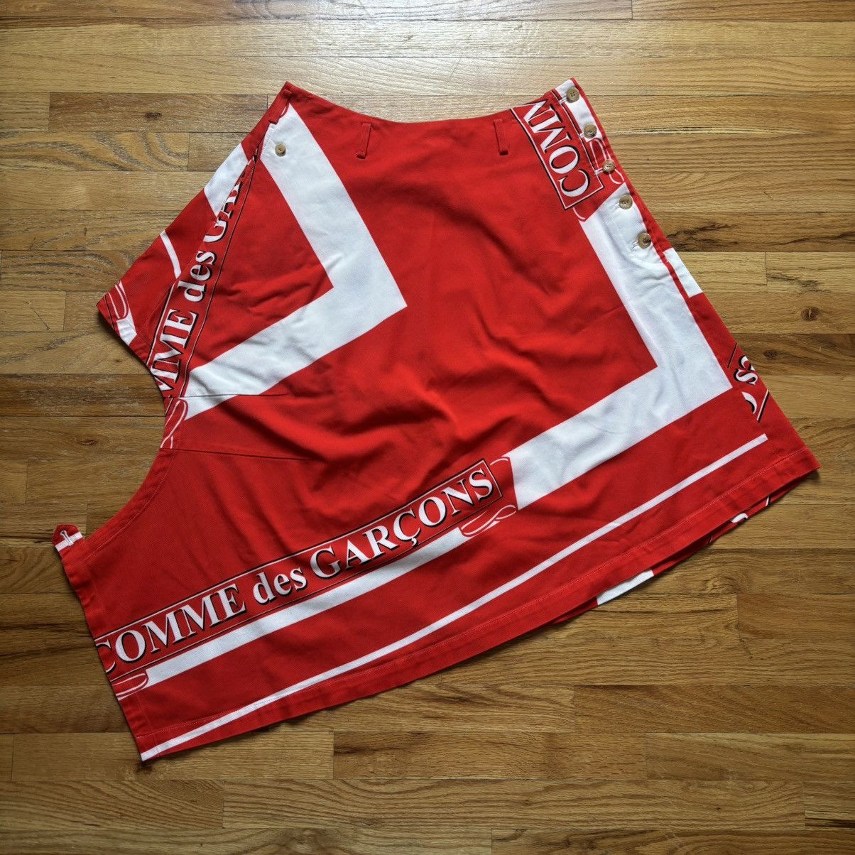 Comme des Garcons Homme Plus FW2020 Monogram Deformed Kilt Skirt Size US 32 / EU 48 - 1 Thumbnail