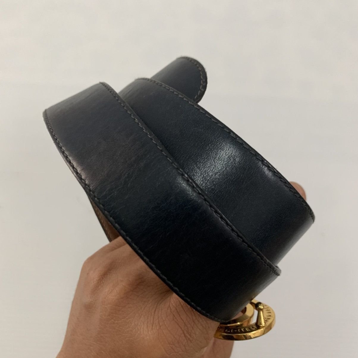 Gucci Gucci Two Tone Colour Leather Belt Size 34 - 6 Thumbnail