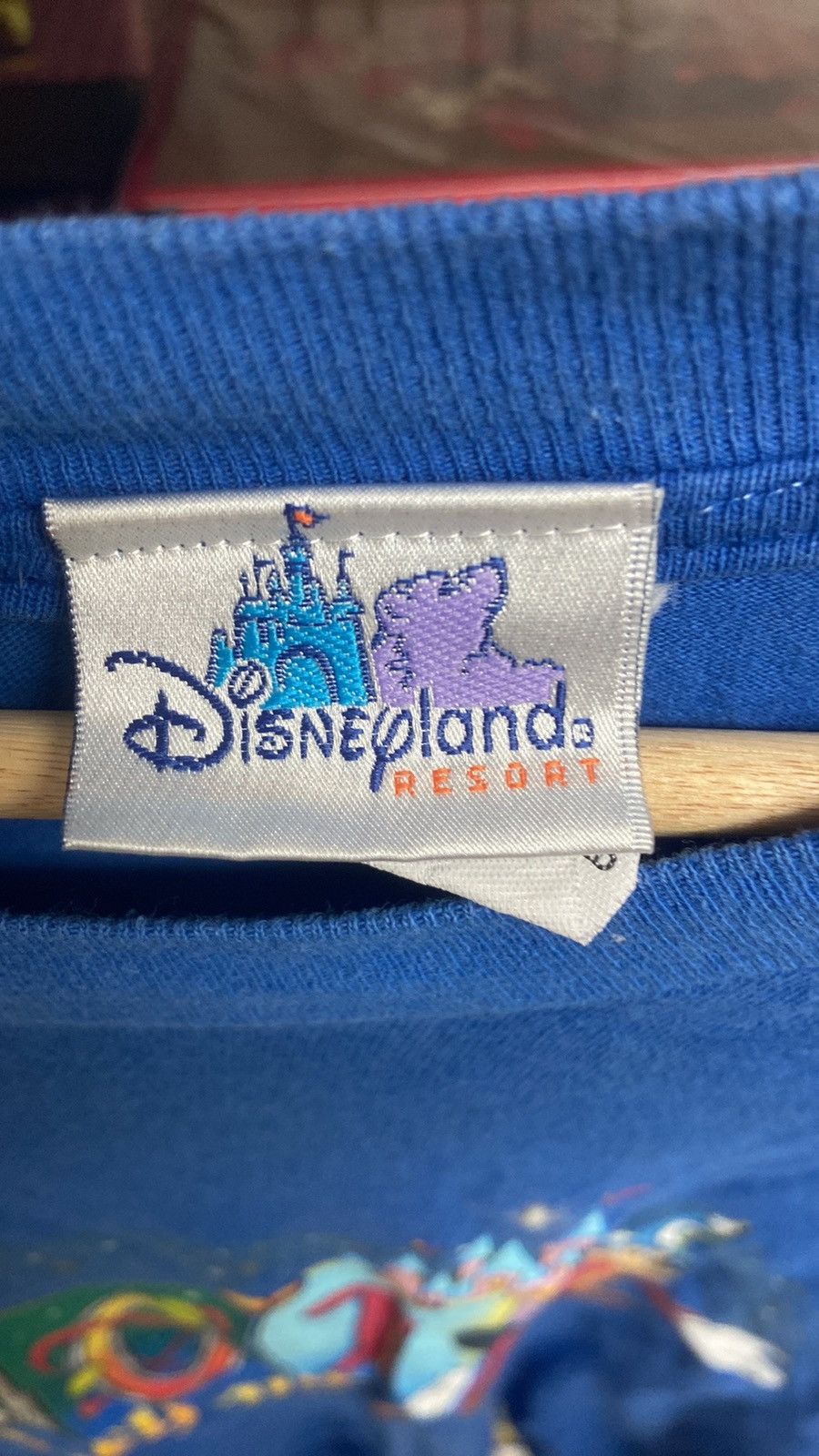 Disney × Vintage Vintage 2001 Disneyland Resort Blue Short Sleeve Tee Size US L / EU 52-54 / 3 - 5 Thumbnail