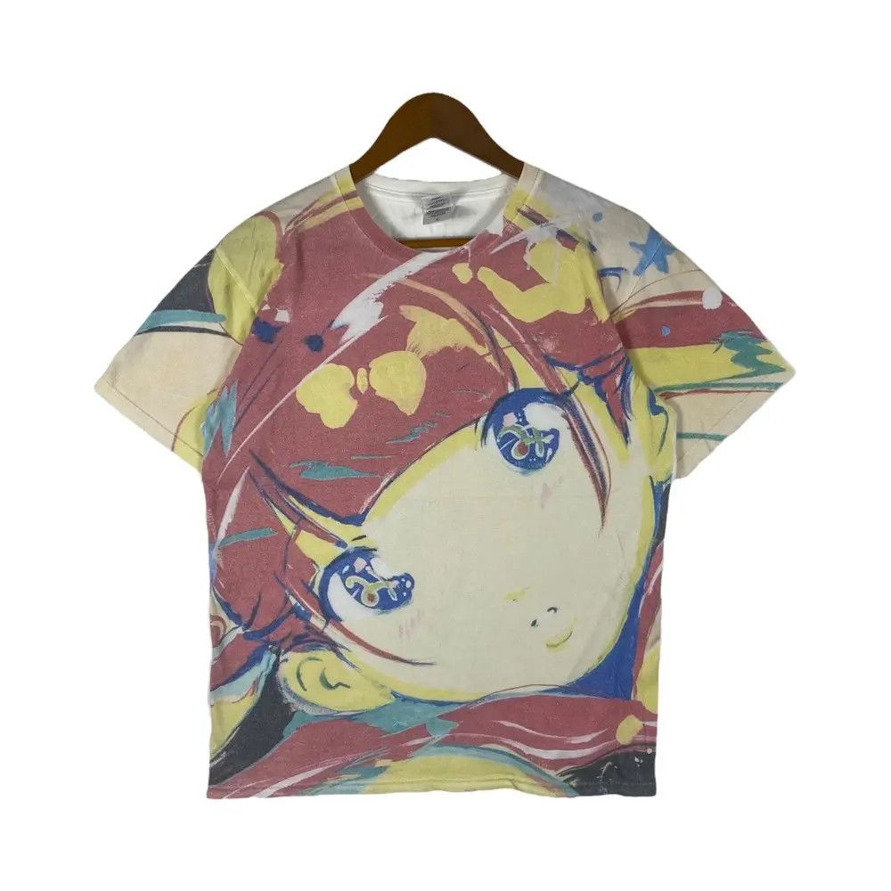 Anime AYANE FUJISAKI Dempagumi AllOverPrint Japanese Idol Tee Size US L / EU 52-54 / 3 - 1 Thumbnail
