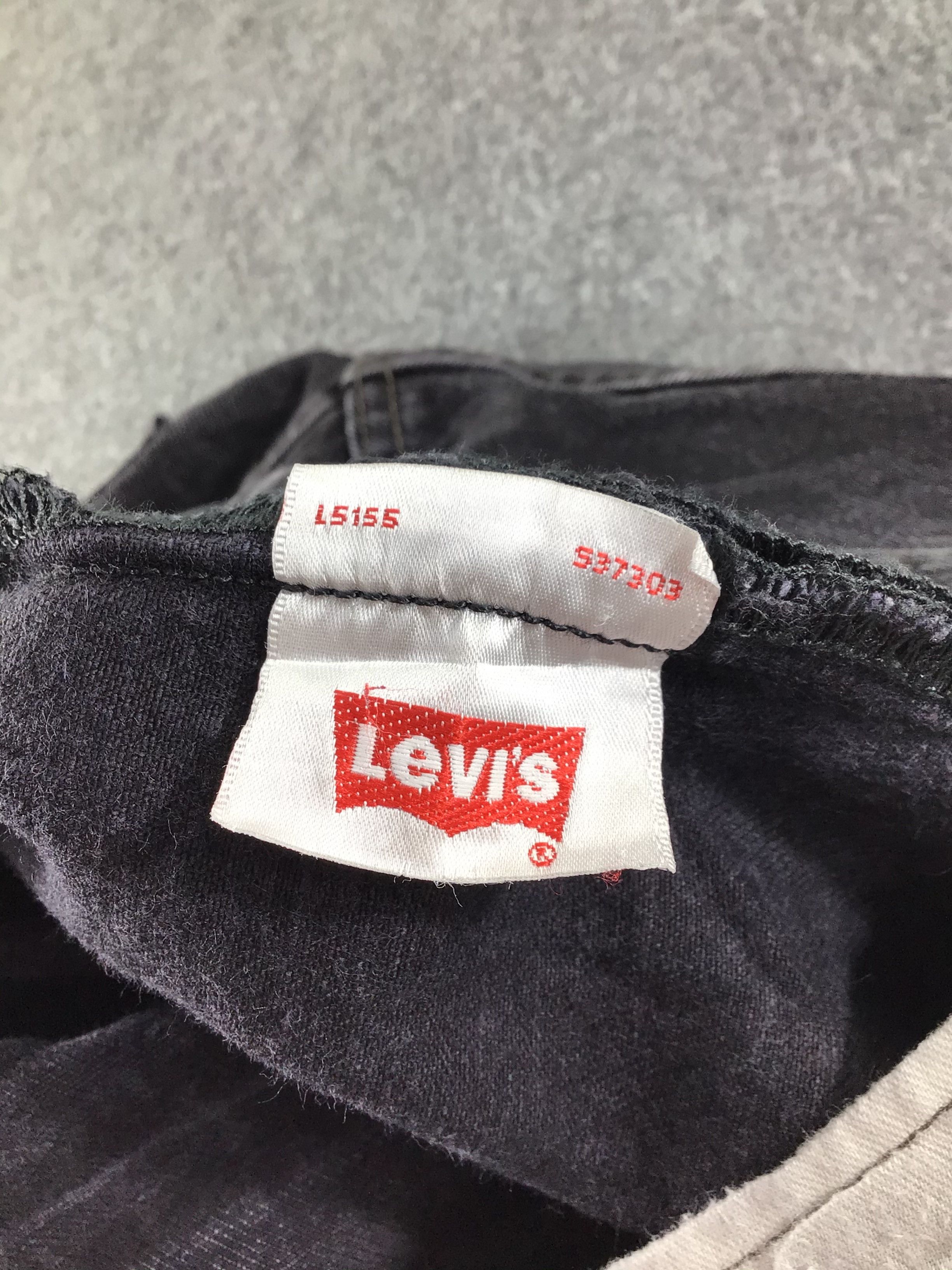 Levi's × Vintage Levis 501 Jeans Faded Black Denim -J347 Size US 36 / EU 52 - 10 Thumbnail