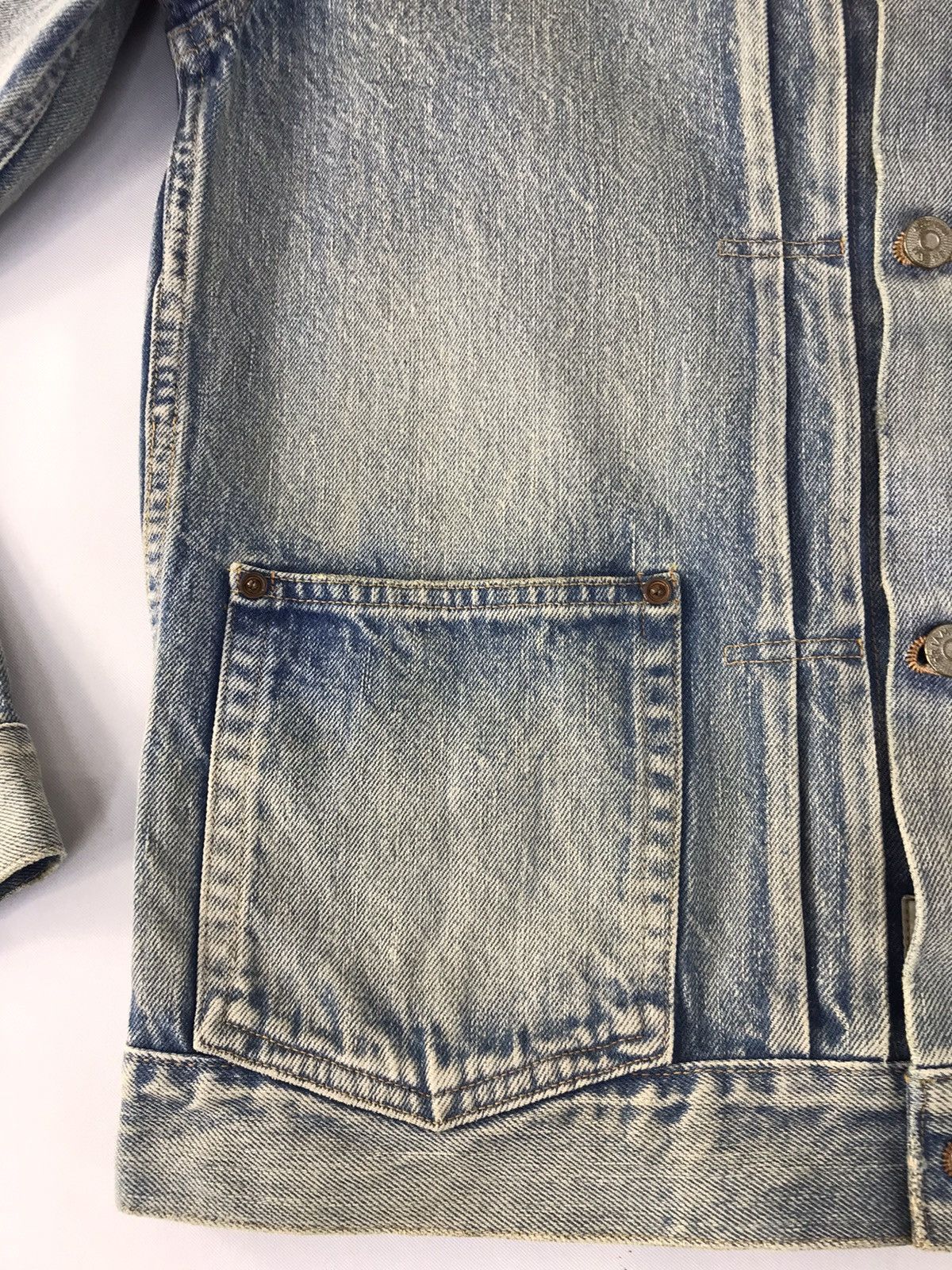 Japanese Brand Vintage Briam Means Jacket Jeans Selvedge Style Size US M / EU 48-50 / 2 - 6 Thumbnail