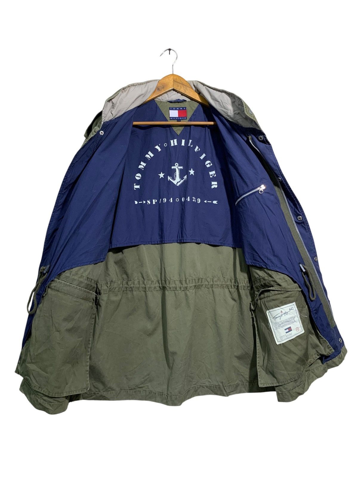 Tommy Hilfiger 🔥T.HILFIGER M-65 FIELD JACKETS MILITARY Size US L / EU 52-54 / 3 - 4 Thumbnail