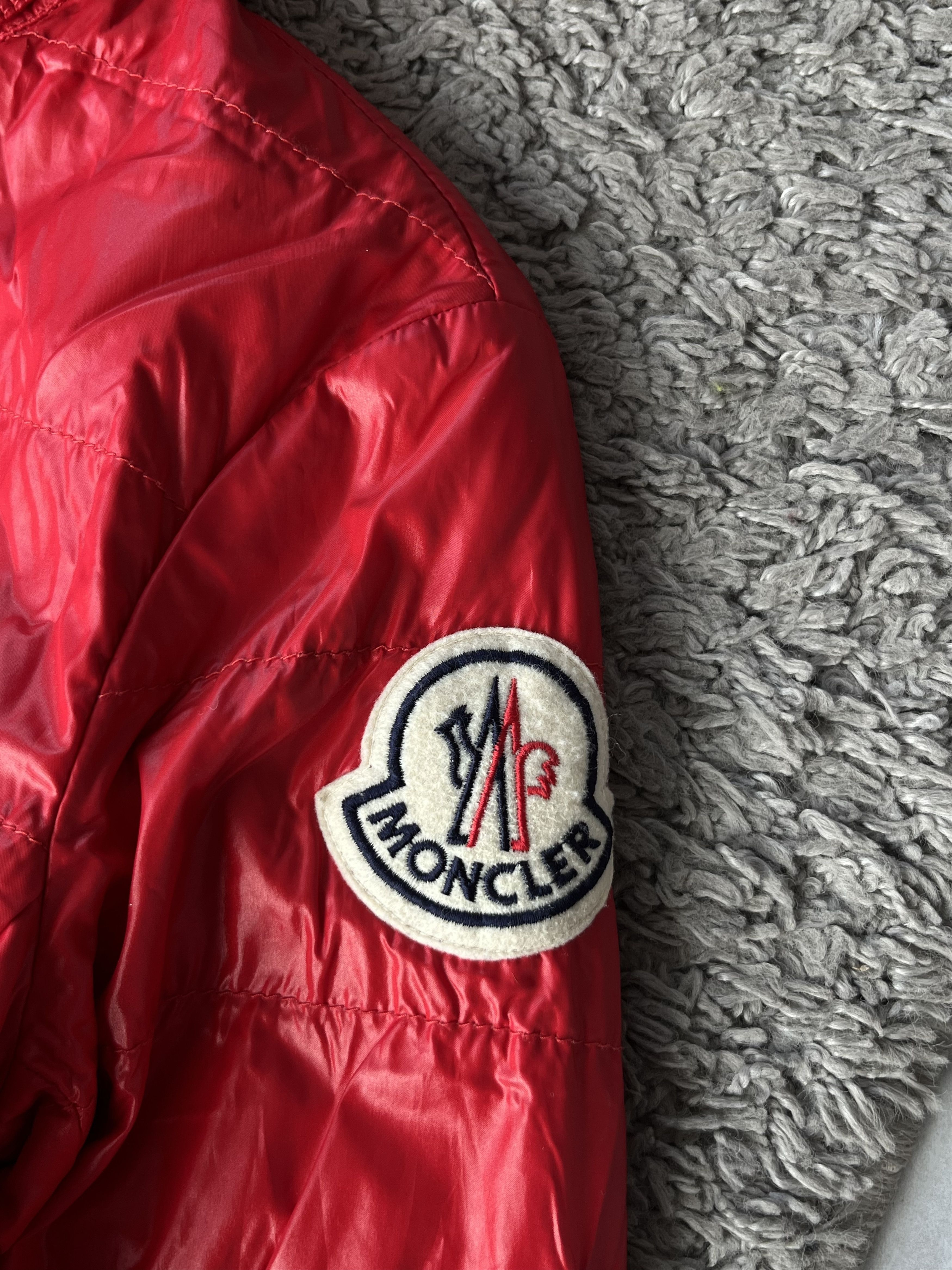 Moncler MONCLER SHINY Vintage Women Light Jacket Big Logo Very Rare Size M / US 6-8 / IT 42-44 - 5 Thumbnail
