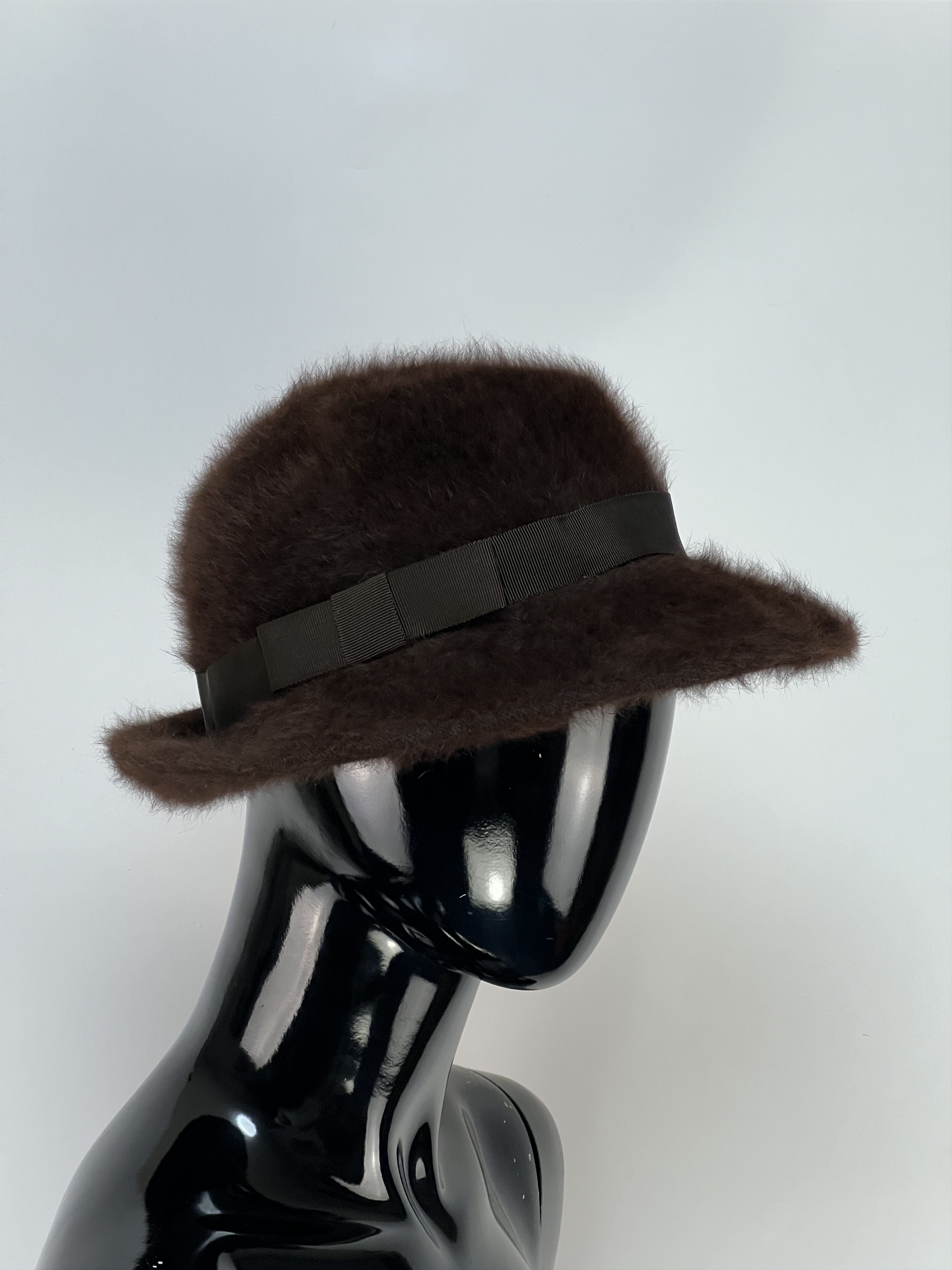 Kangol Kangol Furgora Vintage Carmel Rabbit Hair Angora Bucket Hat Size ONE SIZE - 2 Thumbnail