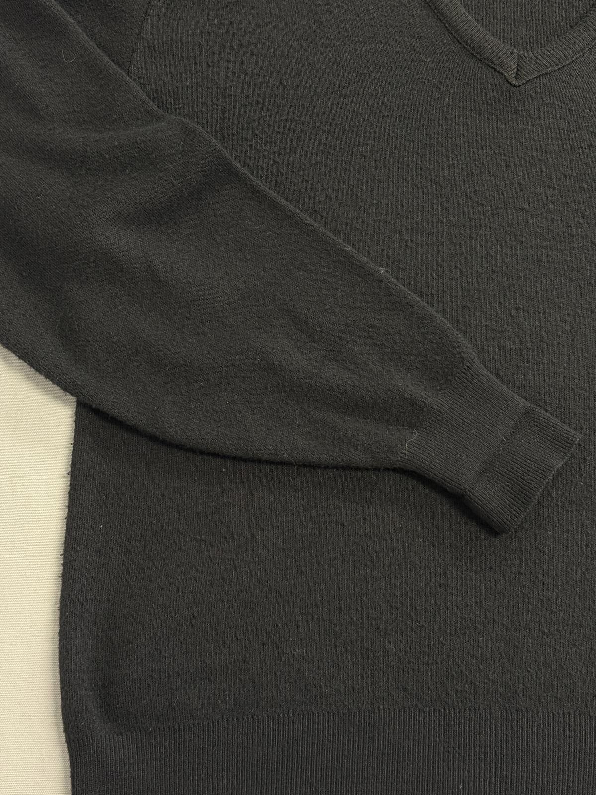 Aries VTG Arnie Black V-Neck Sweater Made in USA Arnold Palmer L Size US L / EU 52-54 / 3 - 3 Thumbnail