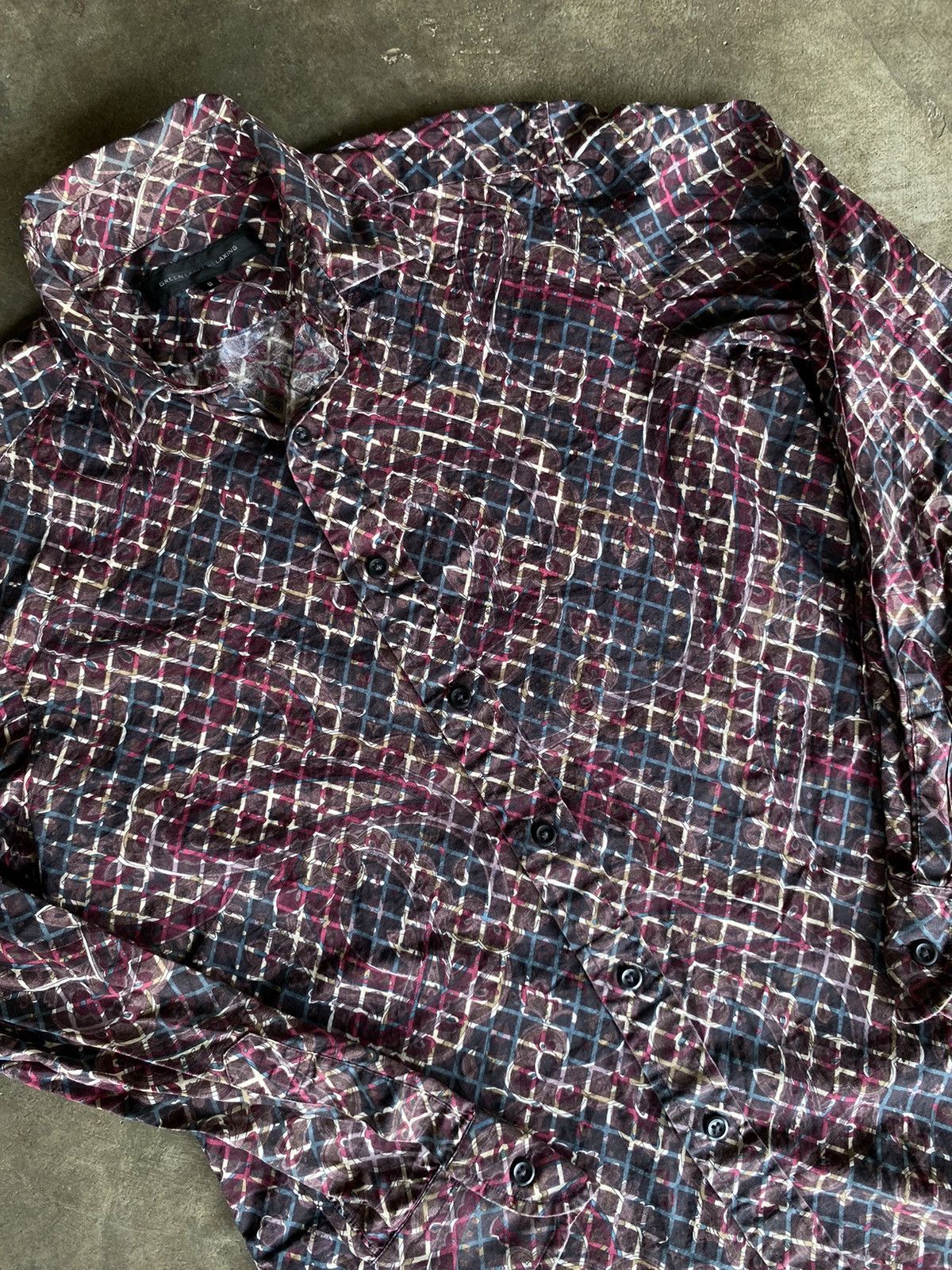 Tornado Mart GREEN LABEL RELAXING SHIRT Size US M / EU 48-50 / 2 - 2 Thumbnail