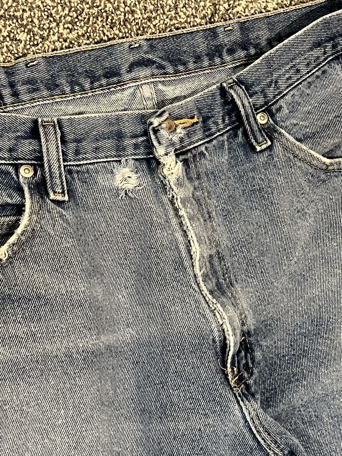 Vintage × Wrangler Wrangler Vintage Distressed Denim Size US 36 / EU 52 - 9 Thumbnail