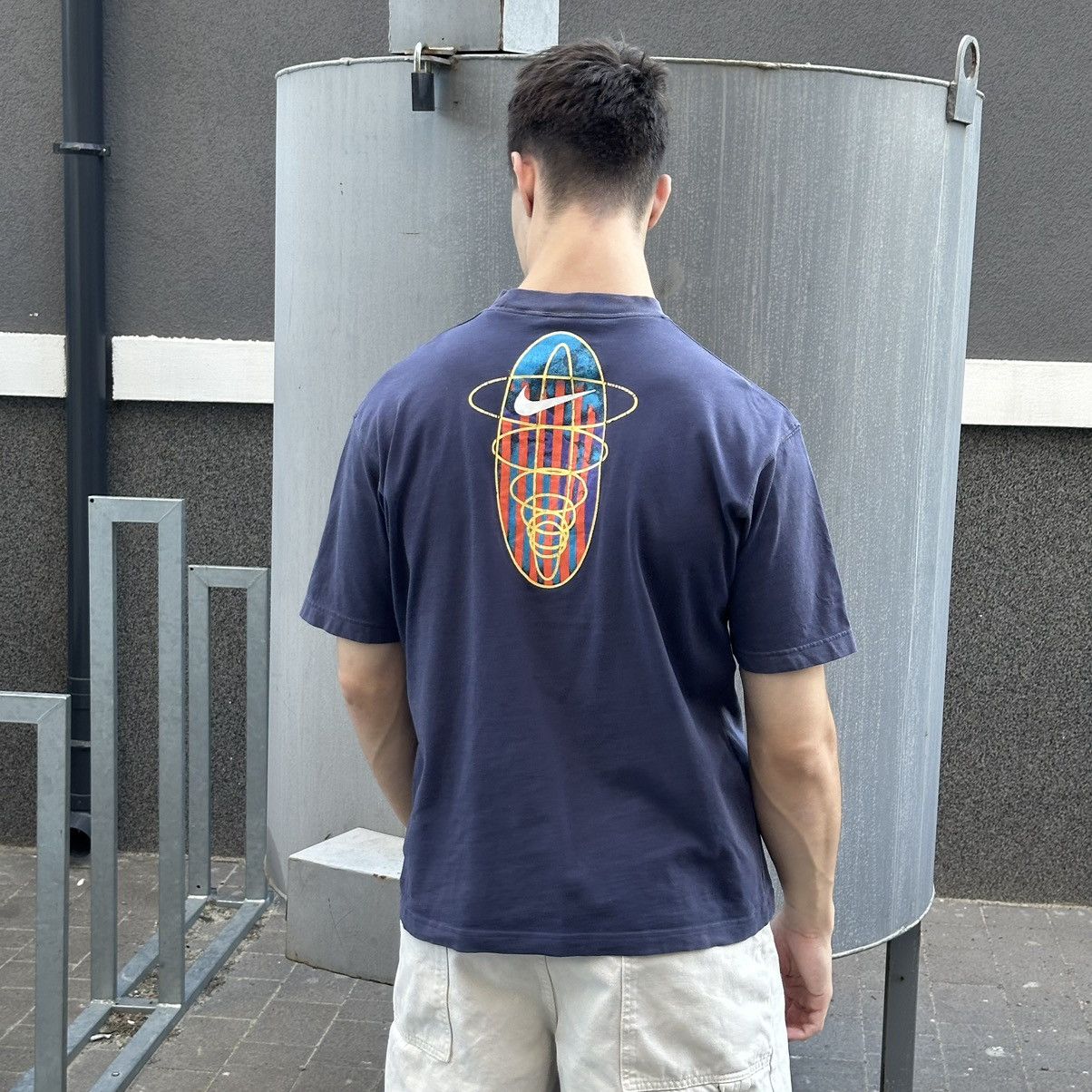 Nike × Vintage Vintage Nike T-shirts Big Logo 90s Y2K Style USA Distressed Size US M / EU 48-50 / 2 - 3 Thumbnail