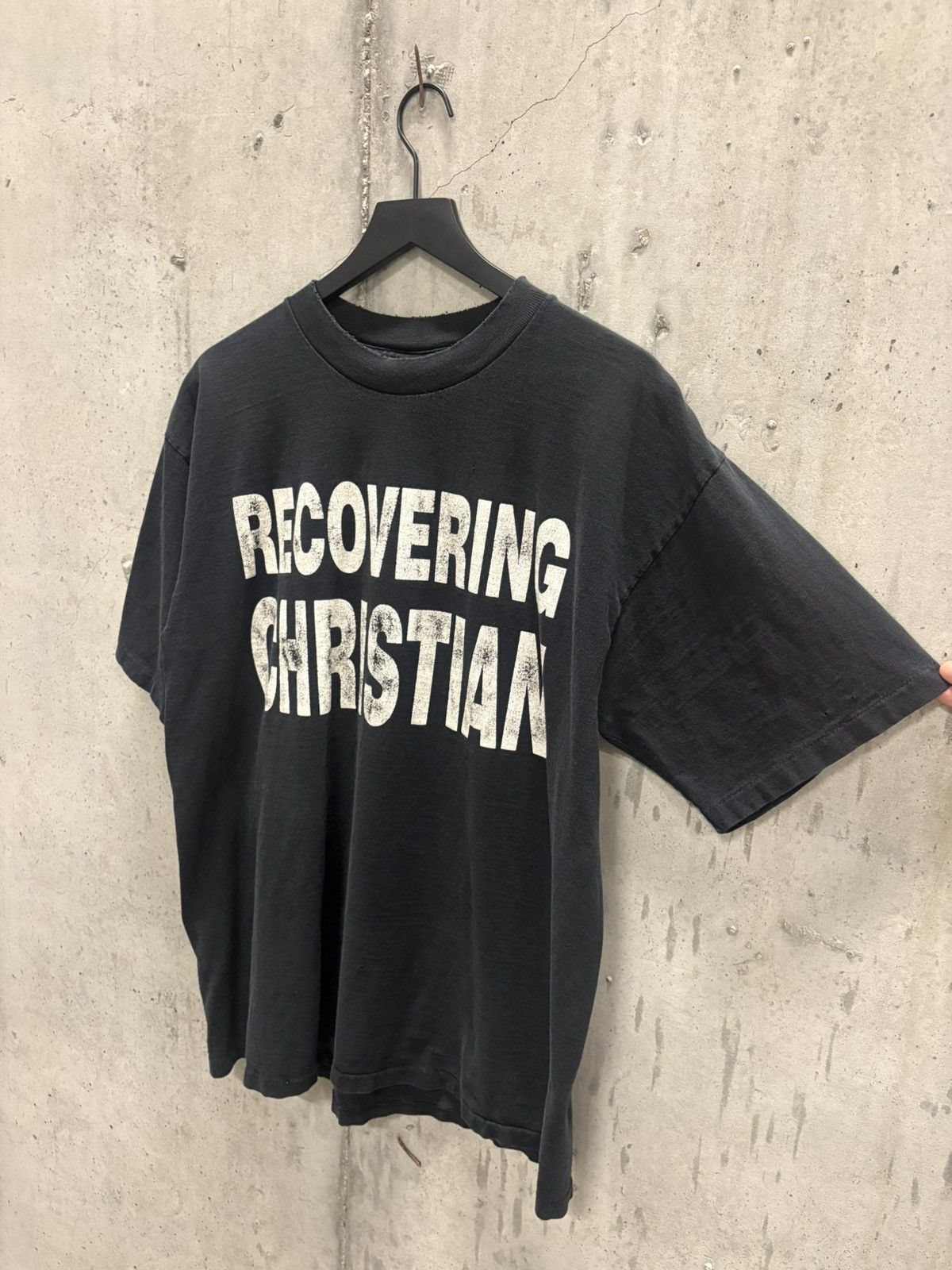 Band Tees Vintage Tori Amos Recovering Christian Shirt Thrashed Faded Size US XL / EU 56 / 4 - 2 Thumbnail
