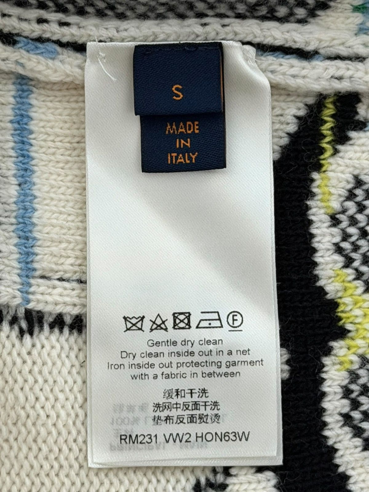 Louis Vuitton Louis Vuitton Virgil Abloh Puzzle Monogram Knit Wool Sweater Size US S / EU 44-46 / 1 - 8 Thumbnail