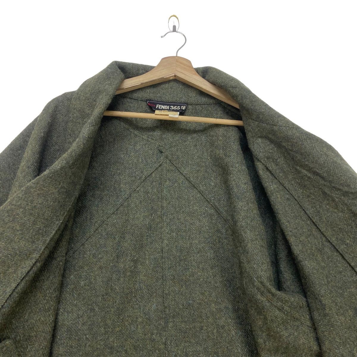 Fendi Vintage Fendi 365 Loose Oversize Mohair Jacket Coat Size M / US 6-8 / IT 42-44 - 7 Thumbnail
