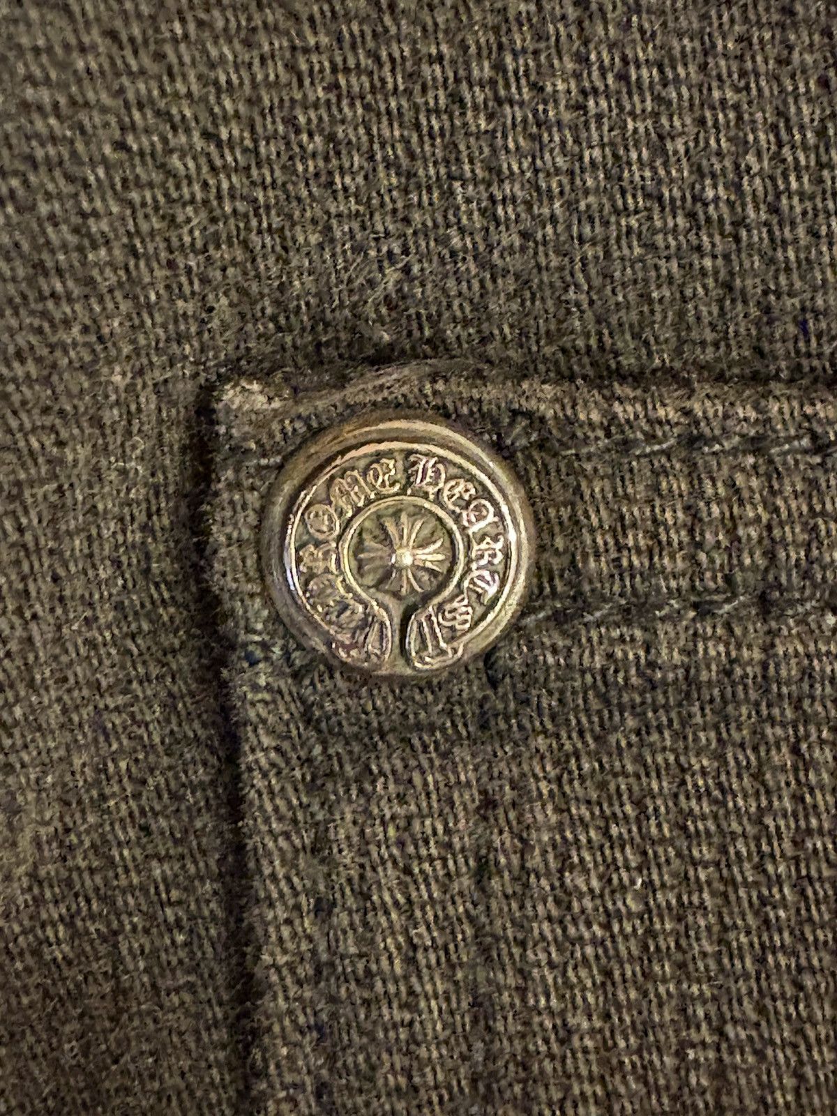 Chrome Hearts Chrome Hearts Selvedge Bootcut Crossball Denim Size US 30 / EU 46 - 8 Thumbnail