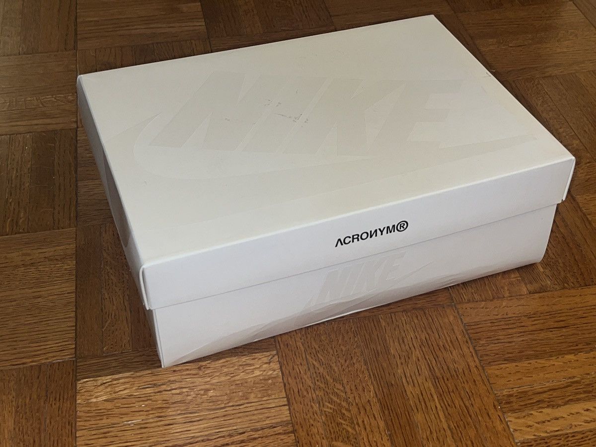 Acronym × Nike Nike Lunar Force 1 SP - DS! NEW - White/Bright Crimson Size US 11 / EU 44 - 8 Thumbnail