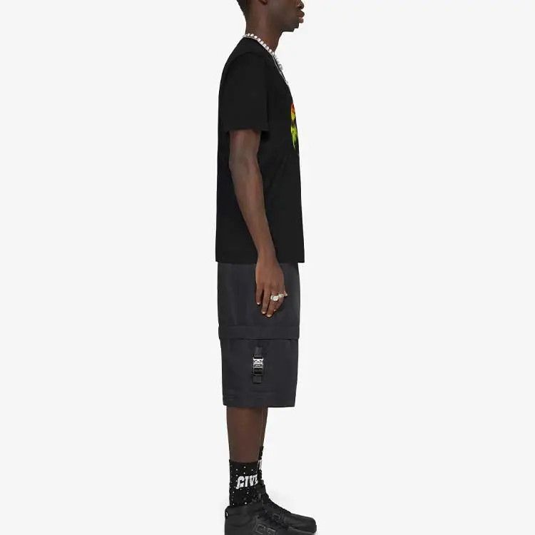 Givenchy o1mle0125 Oversized Fit T-Shirt in Black Size US XS / EU 42 / 0 - 6 Thumbnail