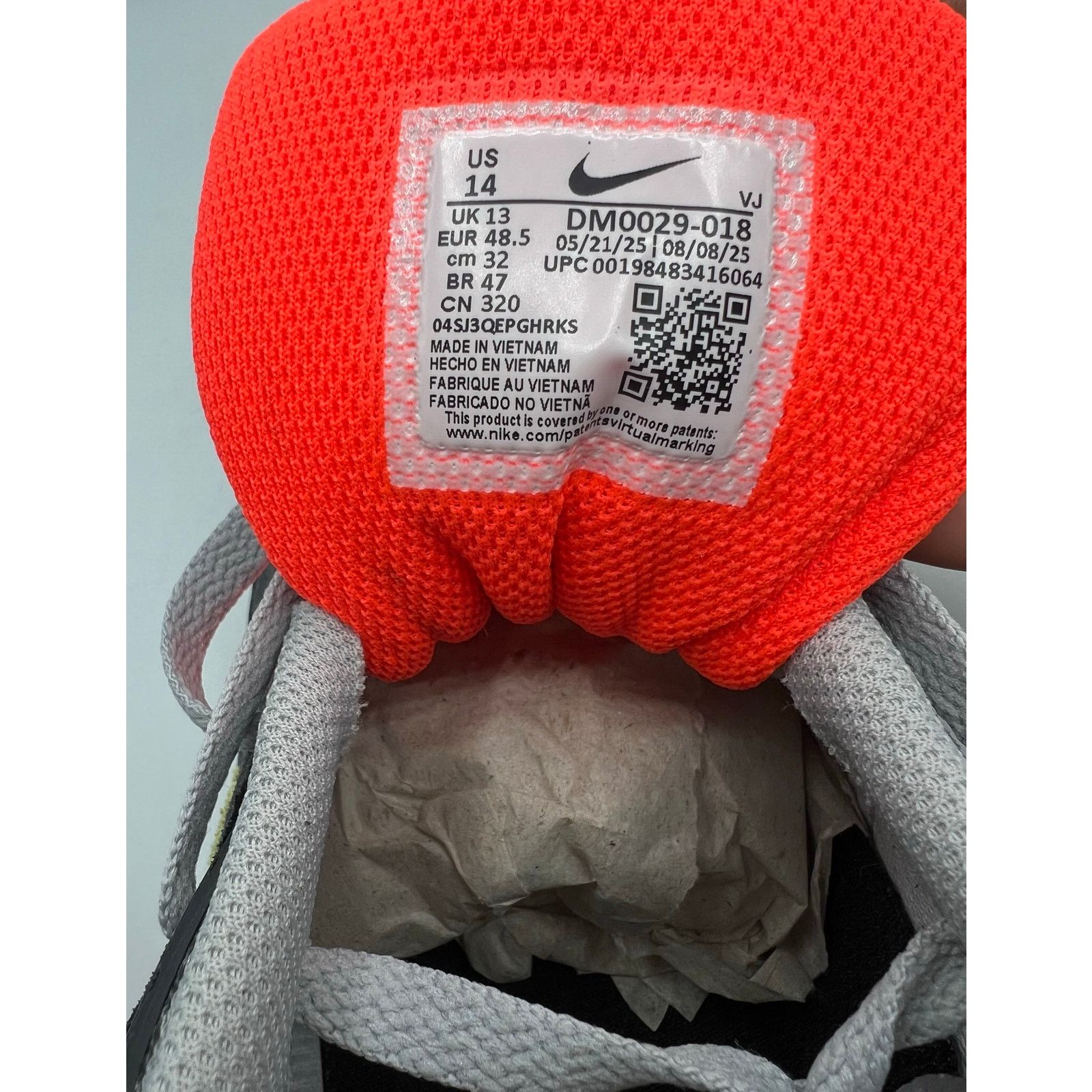 Nike Air Max 90 “Smoke Grey Hyper Crimson”size 14 men’s