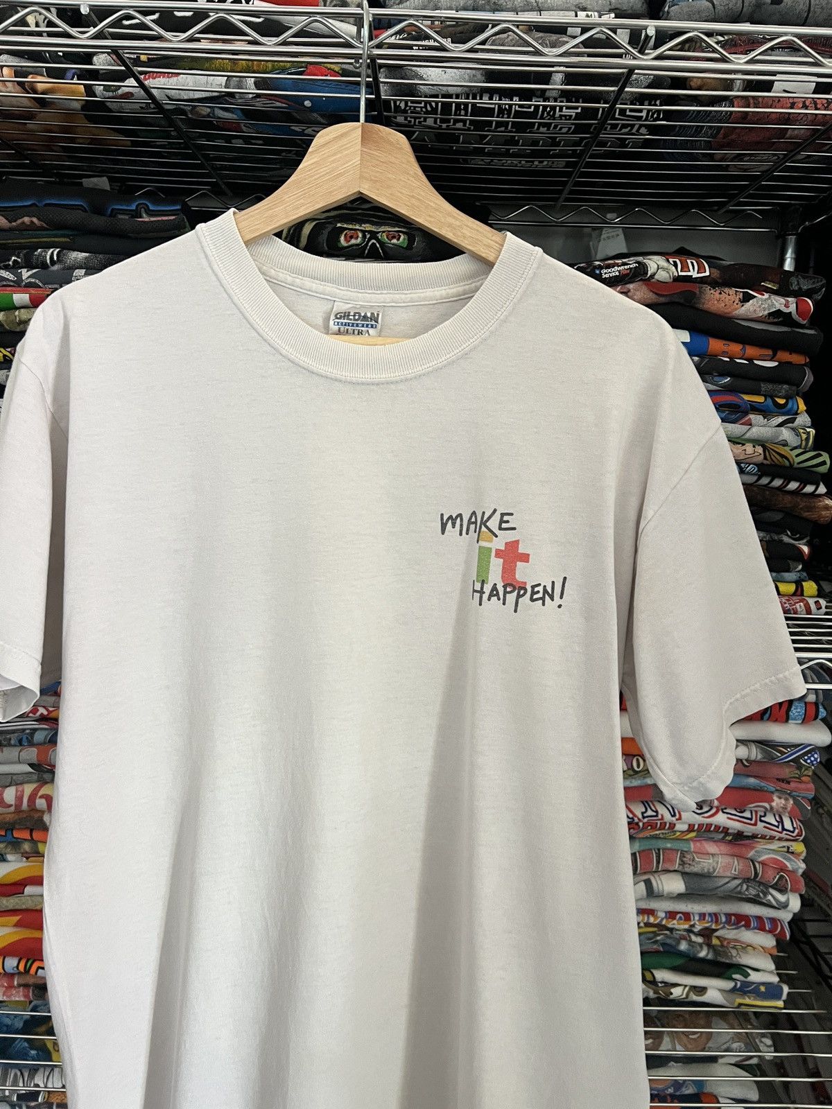 eBay 2000s eBay Make it Happen! Promo Tee Size US M / EU 48-50 / 2 - 4 Thumbnail
