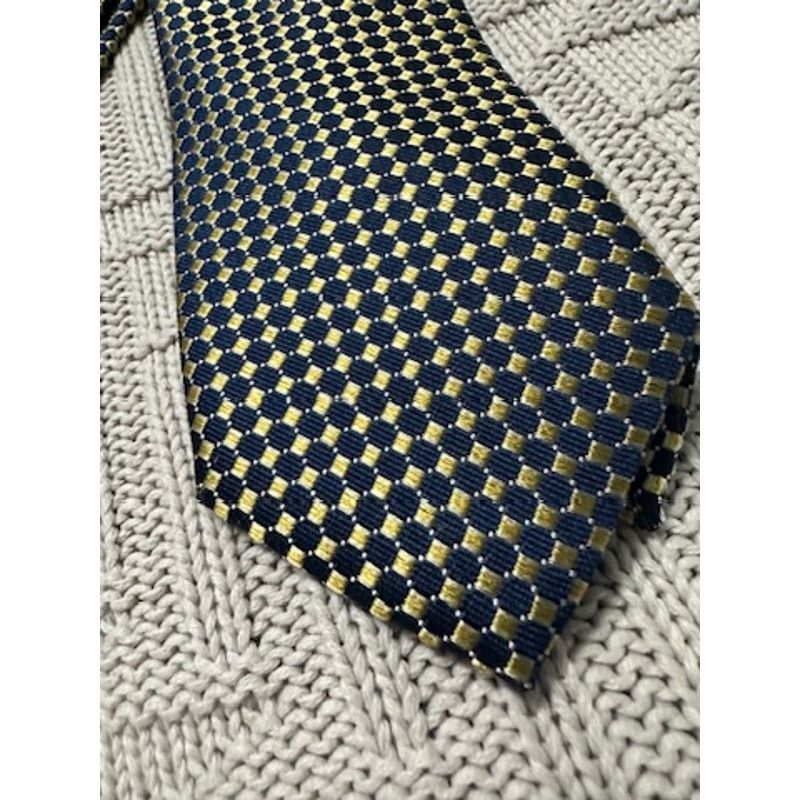 Nautica Nautica metallic navy polka dot silk tie Size ONE SIZE - 2 Thumbnail