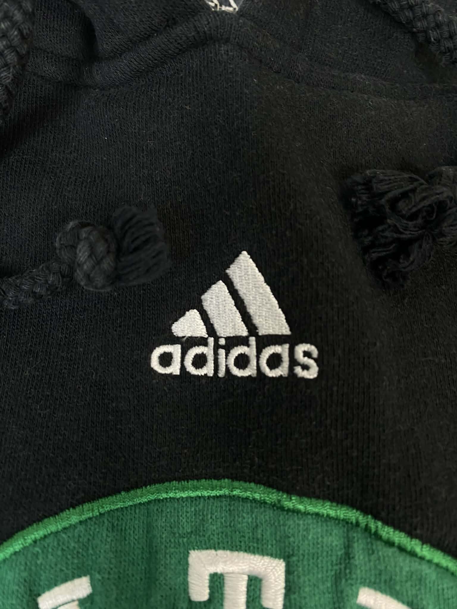 Adidas Adidas Black Hoodie Celtics 2010s Hoodie Size US XL / EU 56 / 4 - 10 Thumbnail