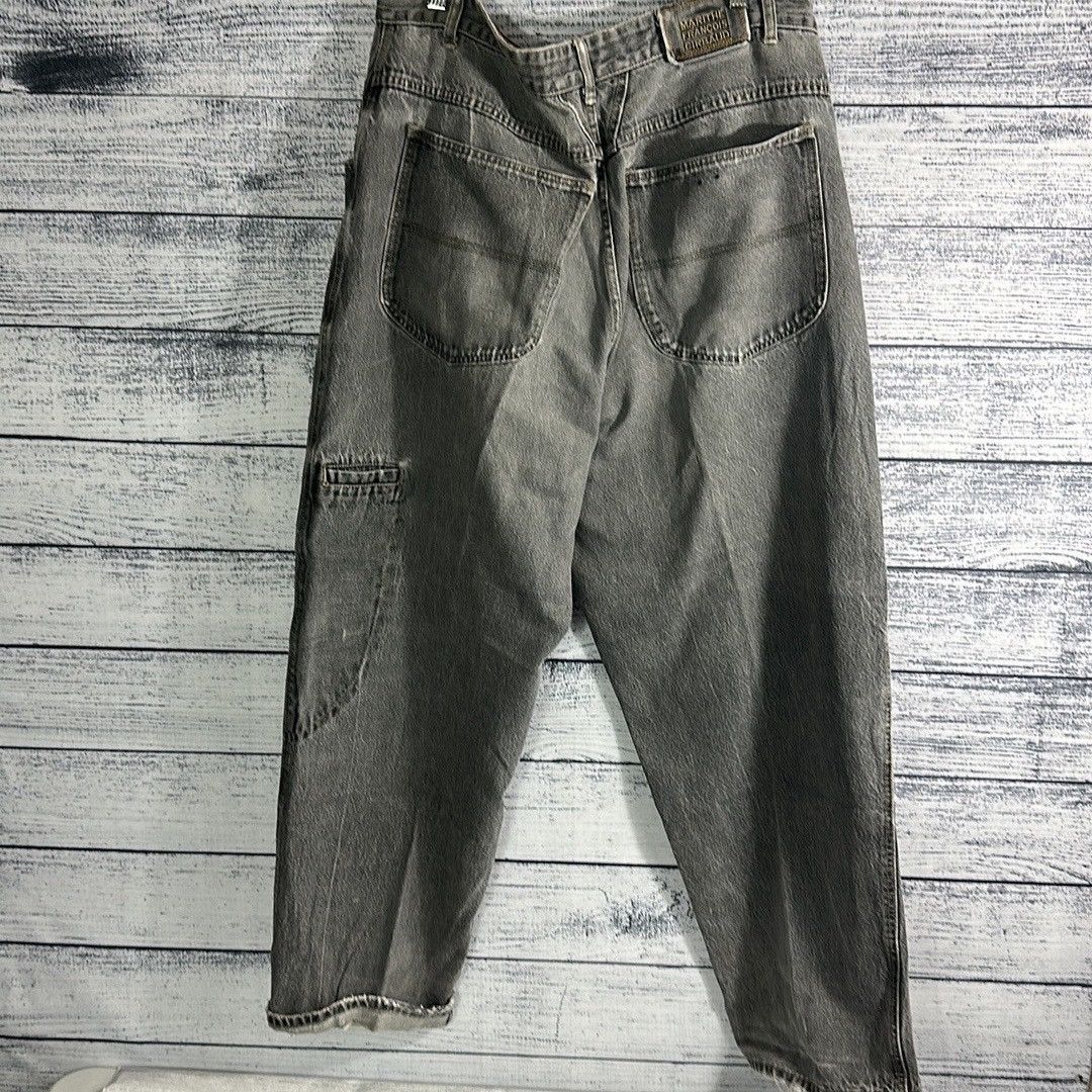 Marithe + Francois Girbaud Marithé + François Girbaud Men's distressed baggy jeans 38m Size US 38 / EU 54 - 6 Thumbnail