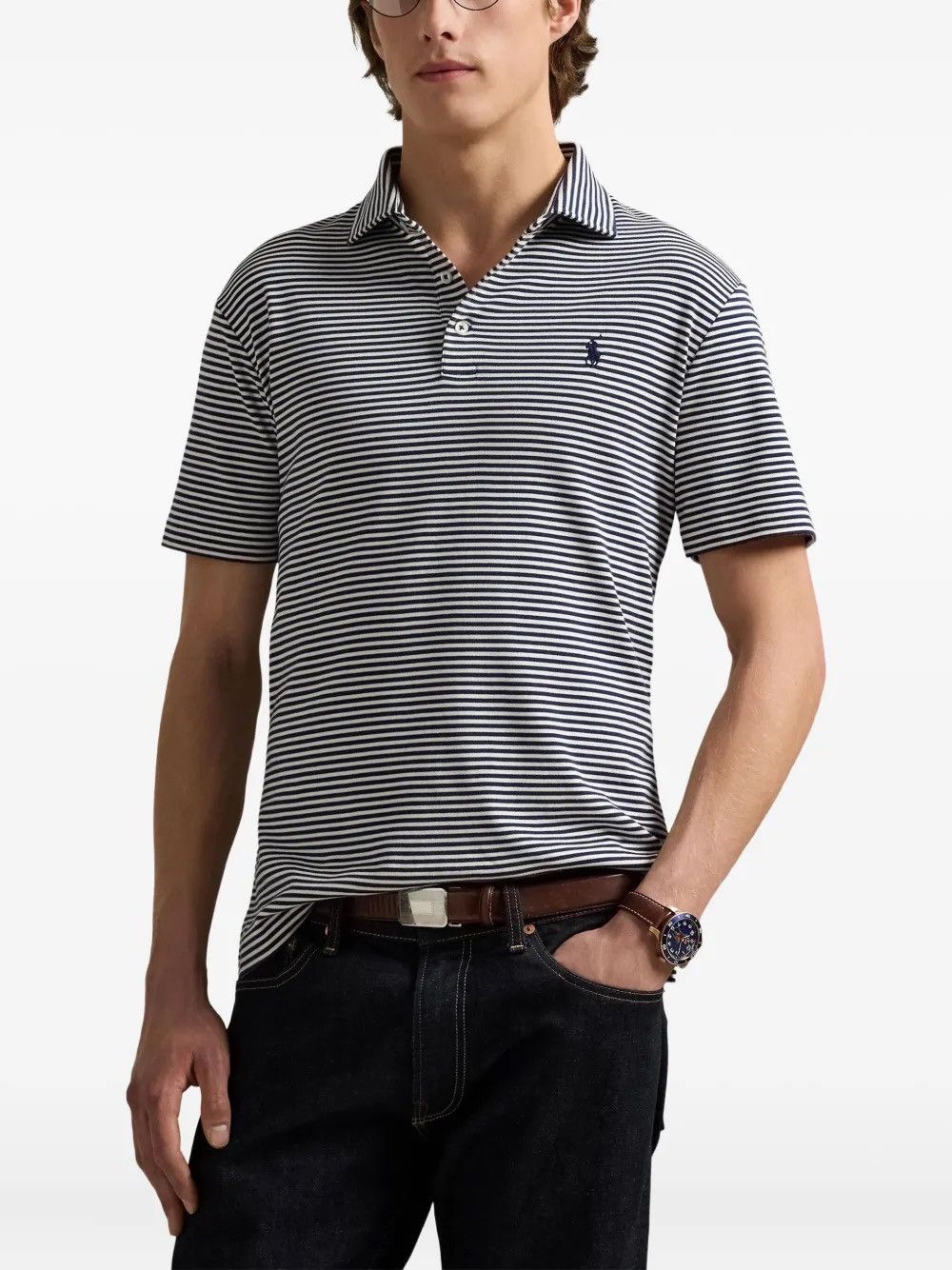 Polo Ralph Lauren 🇺🇸 Polo Ralph Lauren Pima Soft Touch Luxury Polo T-Shirt Size US L / EU 52-54 / 3 - 4 Thumbnail
