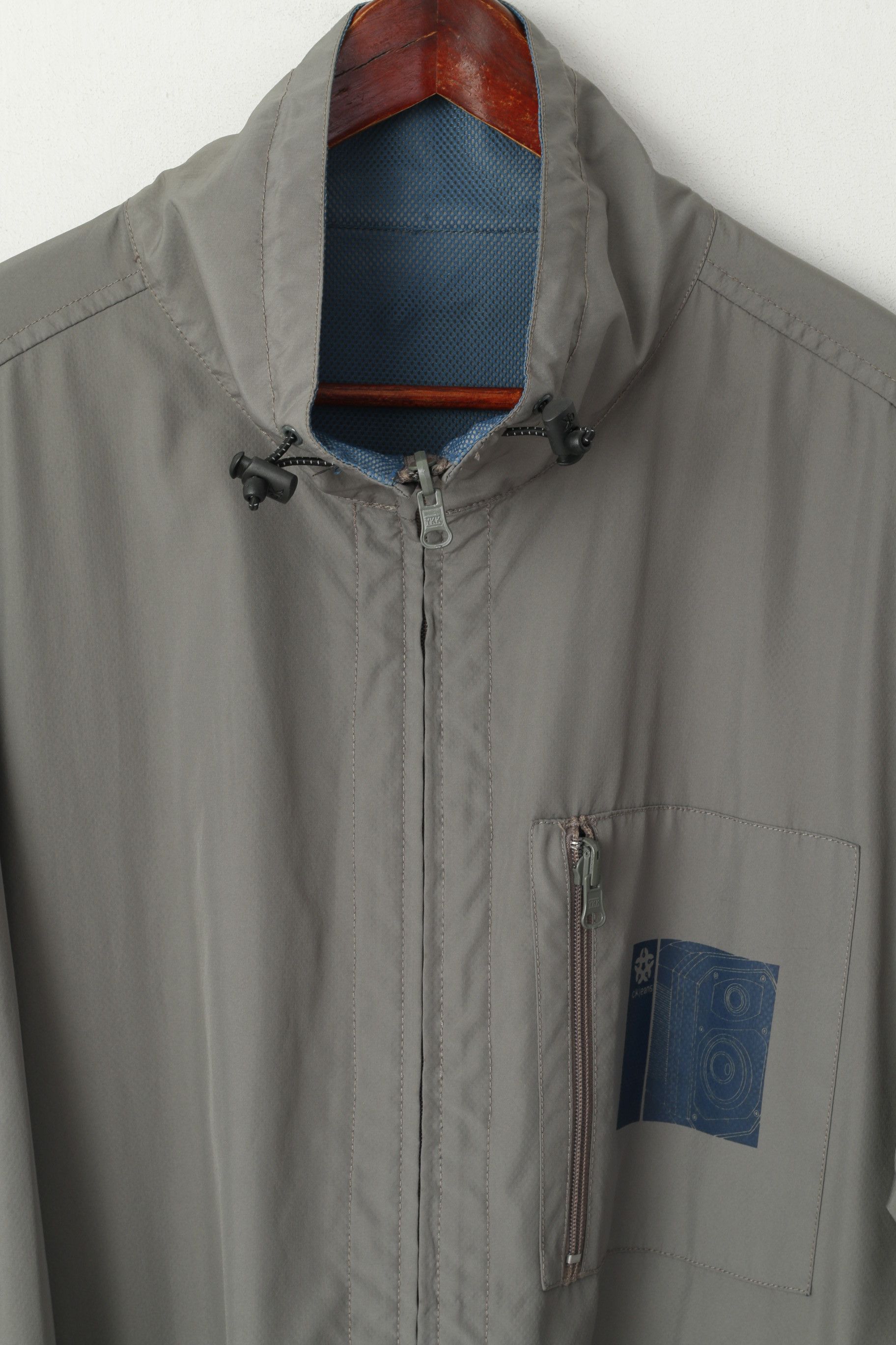Calvin Klein Calvin Klein Jeans Men XL Jacket Blue Grey Vintage 5665 Size US XL / EU 56 / 4 - 3 Thumbnail