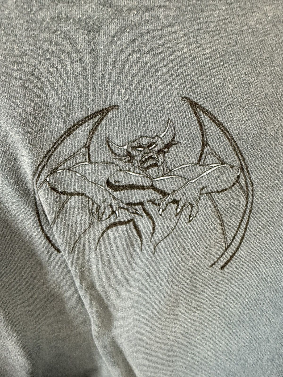 Disney 90s/Y2K Disney Villains EVIL Fantasia Raglan T-Shirt Mens XL Size XXL / US 16-18 / IT 52-54 - 3 Thumbnail