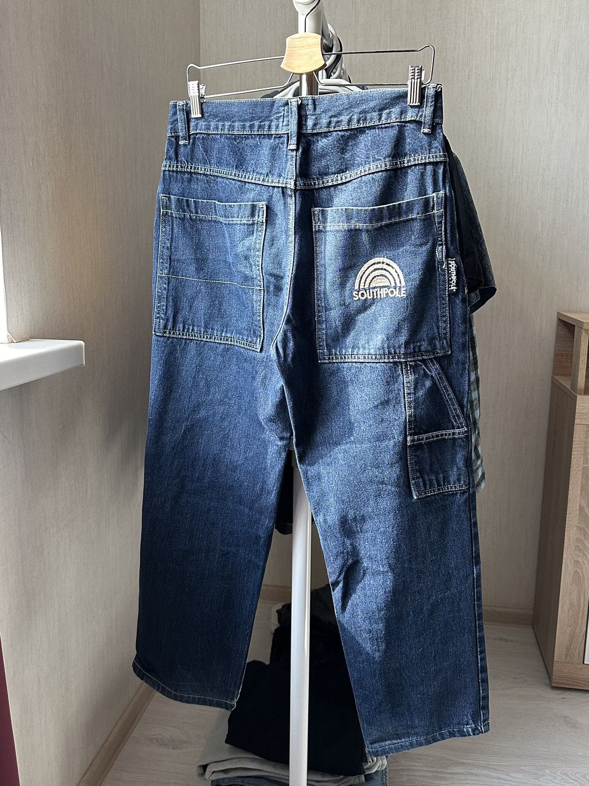 Southpole Southpole Denim Pants Retro Mid Blue Y2K Size US 31 - 1 Thumbnail