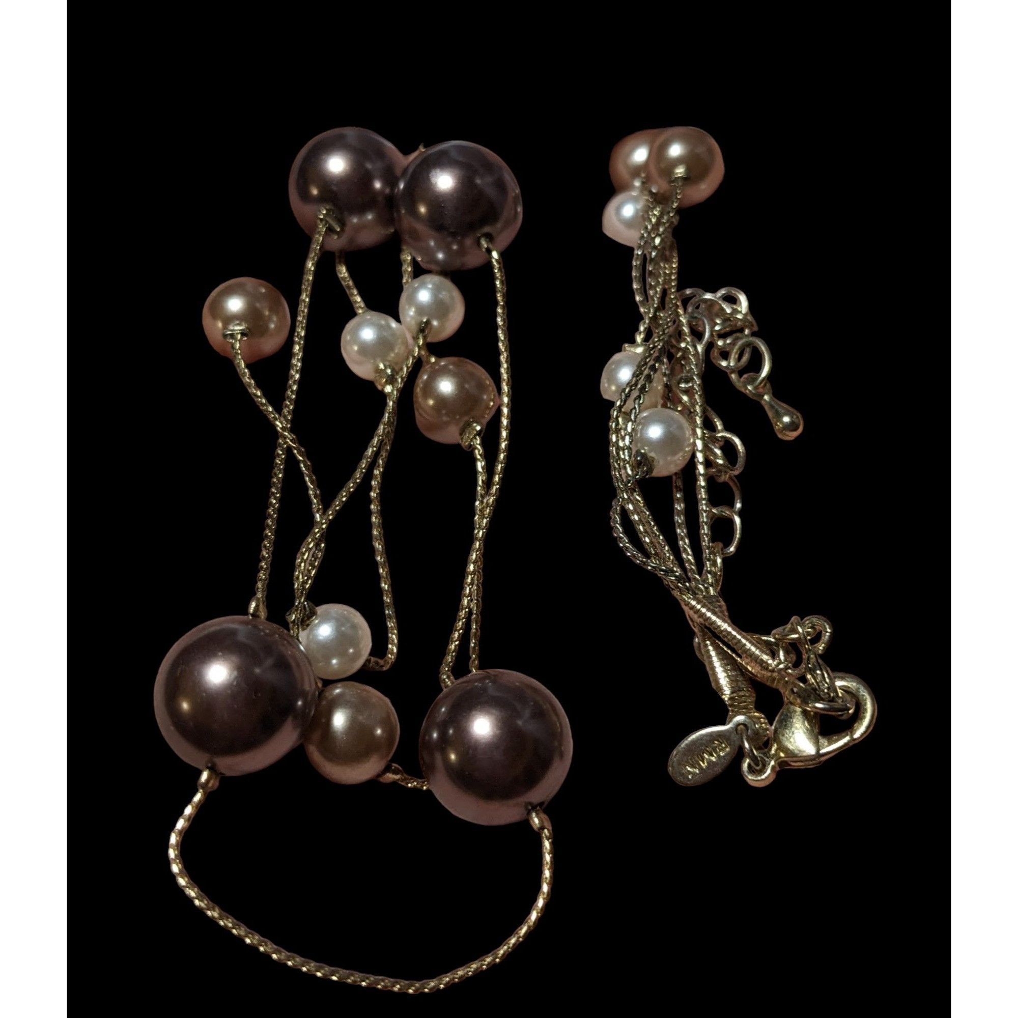 Other Roman Multilayer Floating Pearl Necklace Size ONE SIZE - 5 Thumbnail