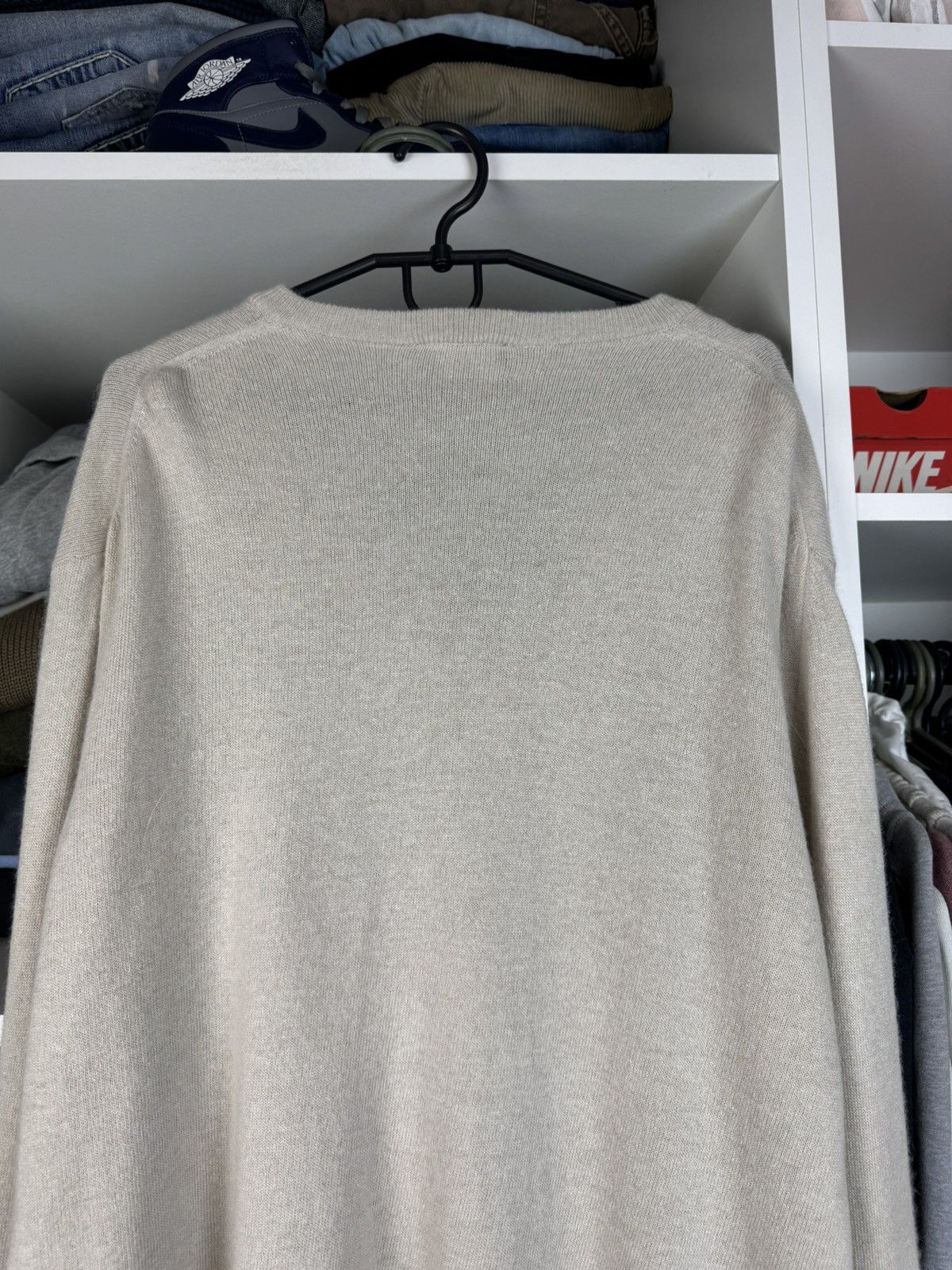Hackett Hackett London Men’s V-Neck Jumper Merino Wool Blend Size US L / EU 52-54 / 3 - 14 Thumbnail