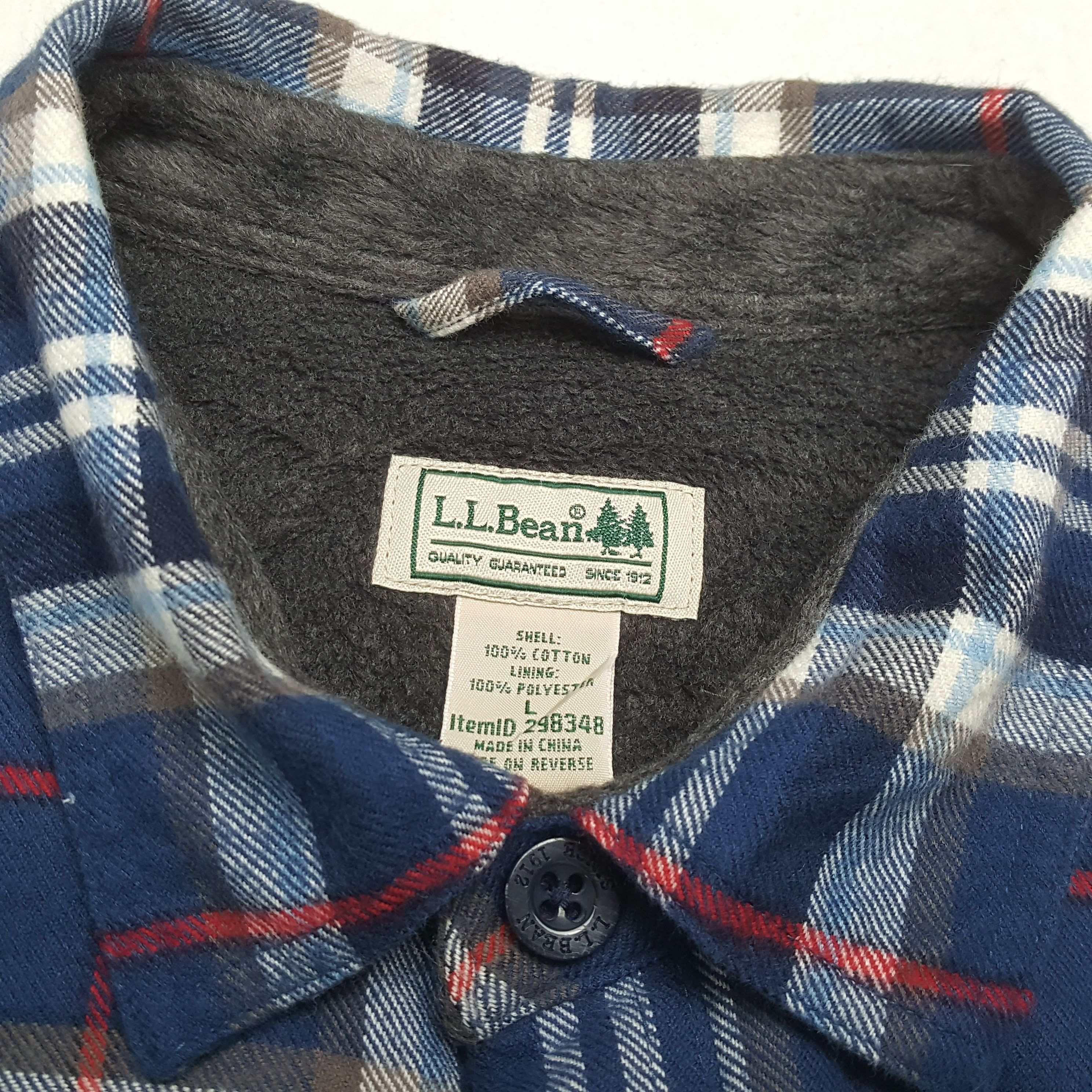 L.L. Bean × Vintage L.L BEAN Outdoor Style Brand Double Pocket Shirt Size US M / EU 48-50 / 2 - 9 Thumbnail